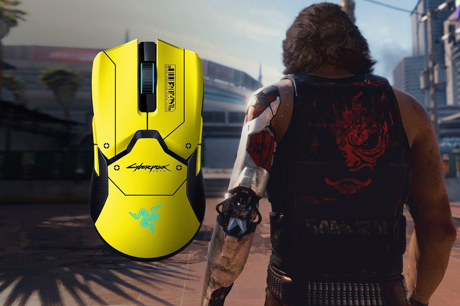 Cyberpunk 2077 Ps5 Maus Und Tastatur RAZER Gaming-Maus »Viper Ultimate mit Ladestation - Cyberpunk 2077