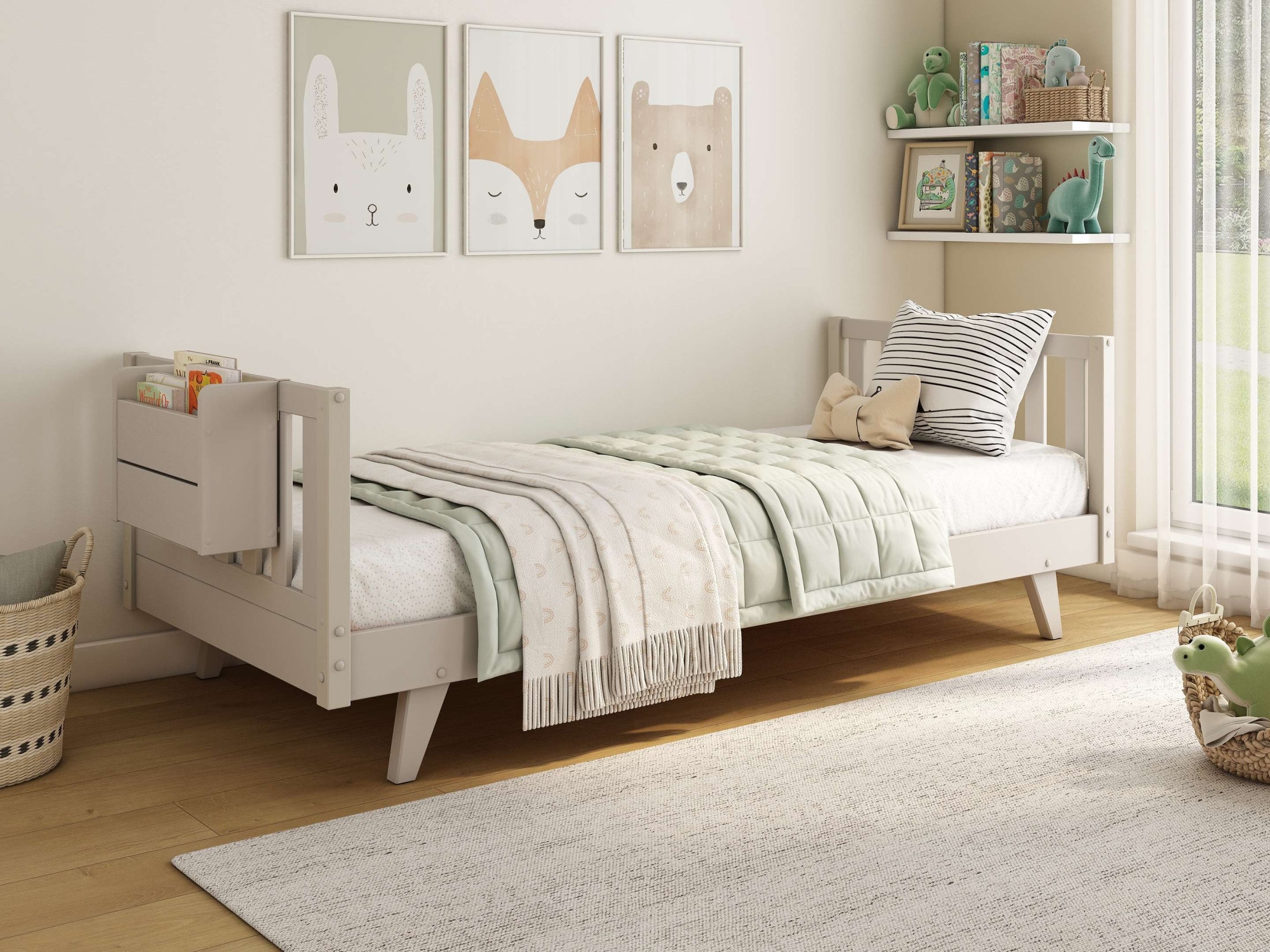 OTTO home Kinderbett »Avelin« aus massiver Kiefer, 90x200, FSC® zertifiziert