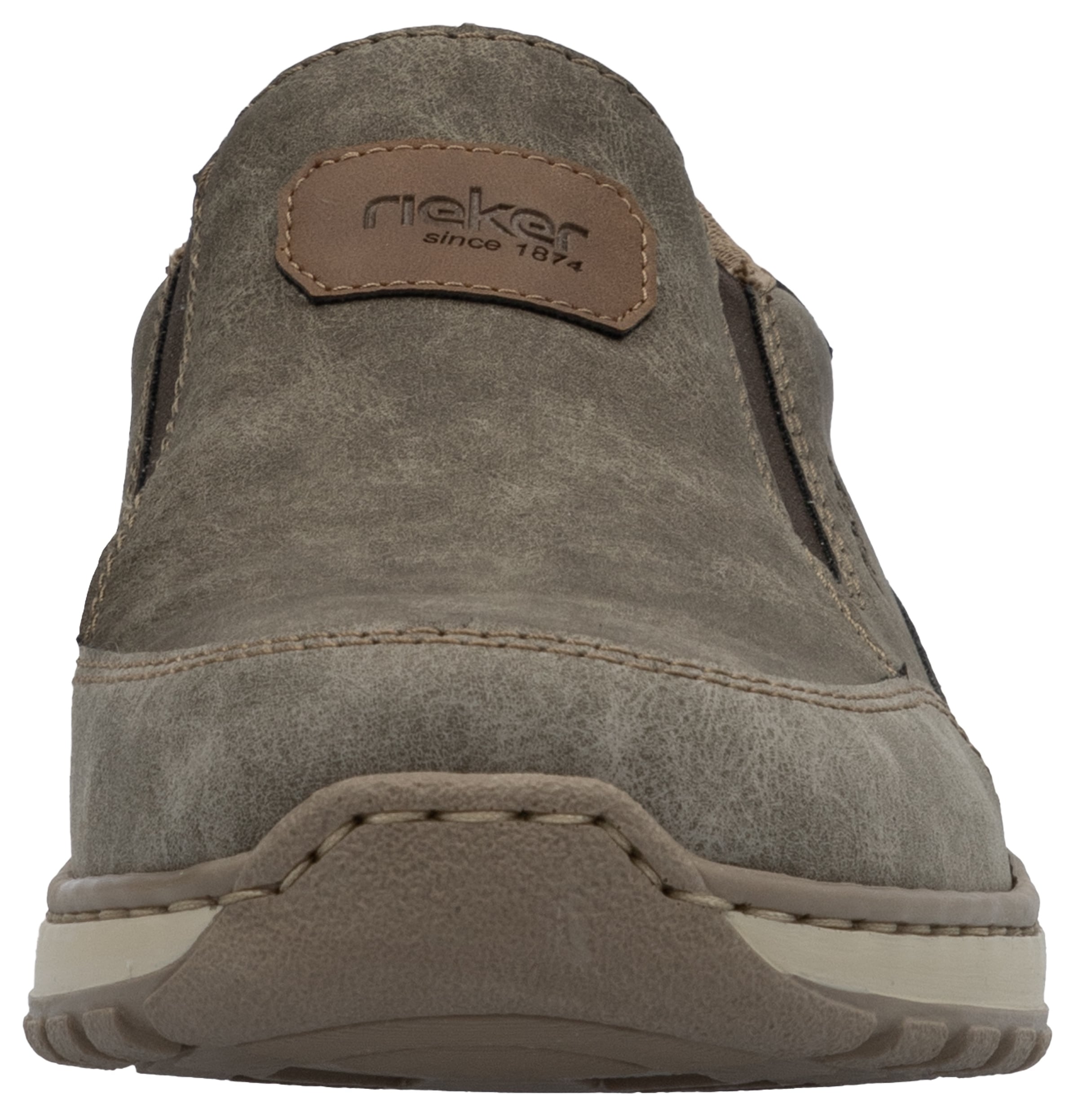 Rieker Slipper, Slip-on-Sneaker, Freizeitschuh, Halbschuh mit Gummizug