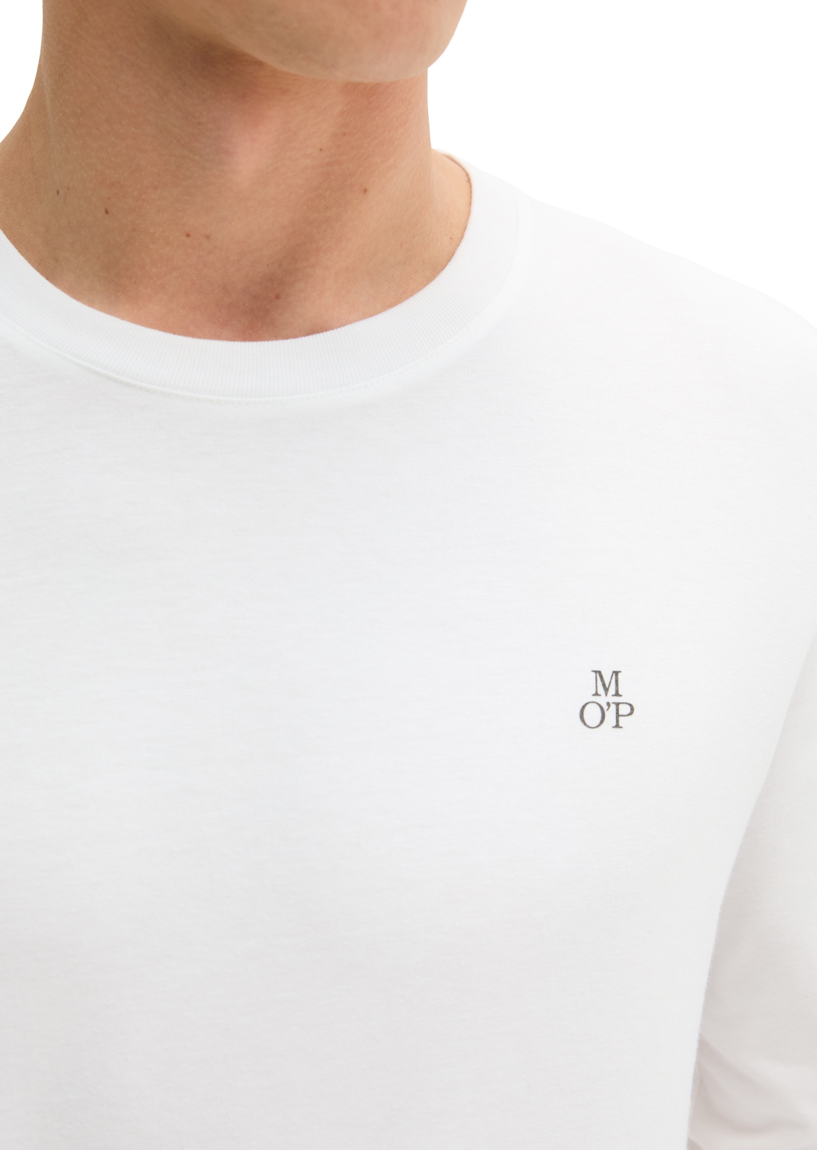 Marc O'Polo Langarmshirt »aus reiner Bio-Baumwolle«