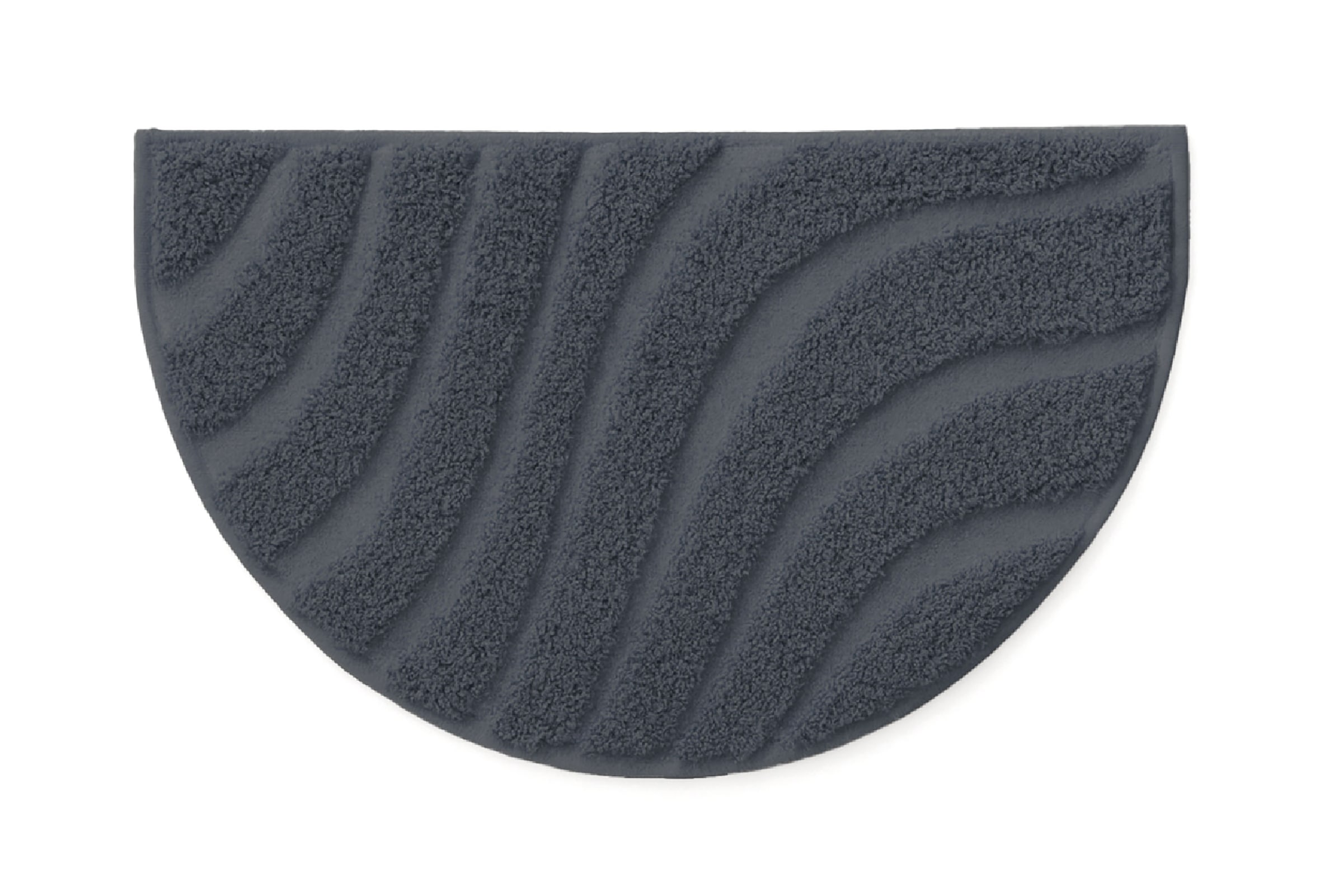 OTTO home Badematte »Levii, Badvorleger, Badezimmer Teppich, sehr weich« Höhe 20 mm rutschhemmend beschichtet fußbodenheizungsgeeignet | schnell trocknend Hoch-Tief-Effekt, weiche Haptik, Made in Europe