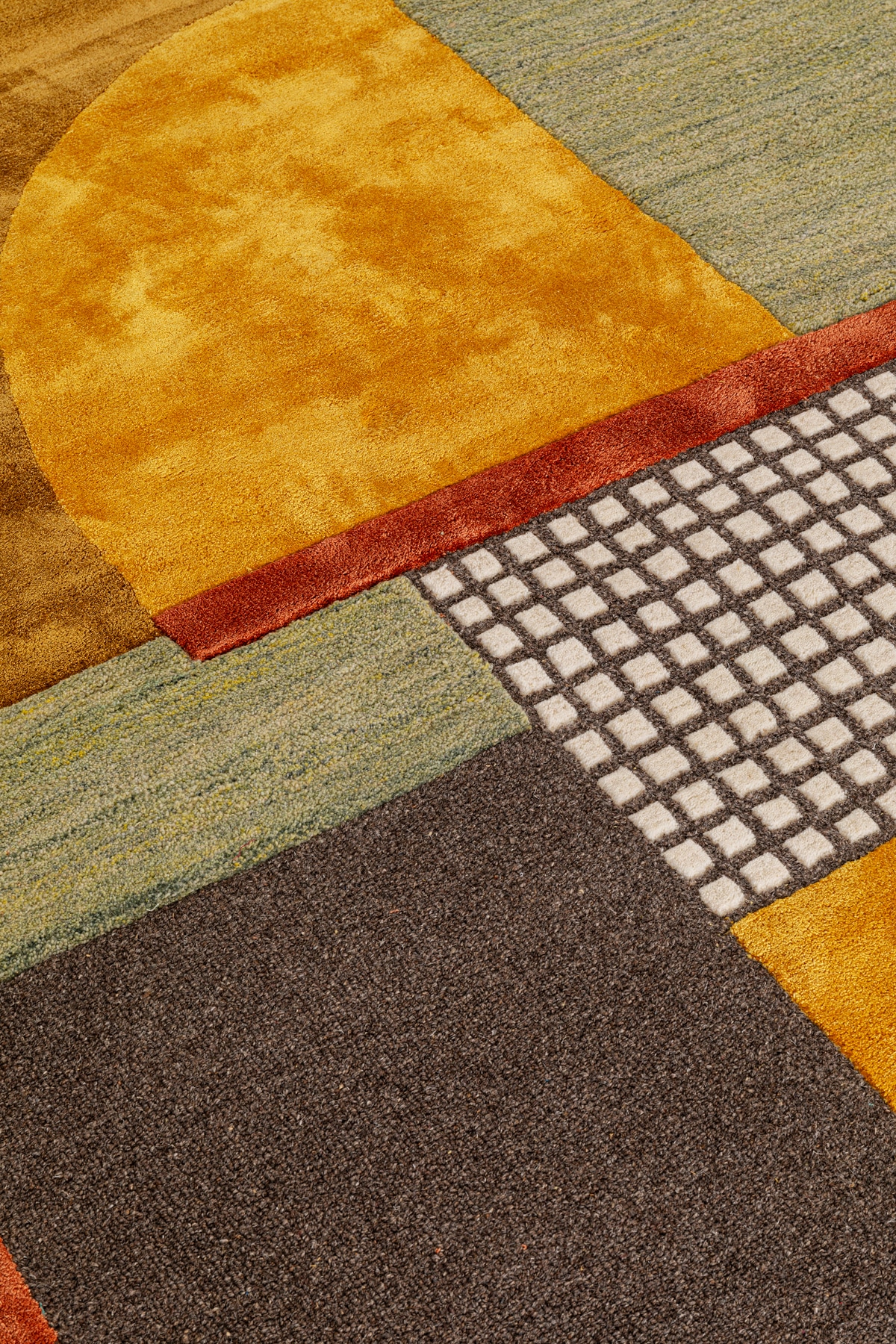 Kare Design Teppich »Seventy 170x240cm« mehreckig 1 mm Höhe