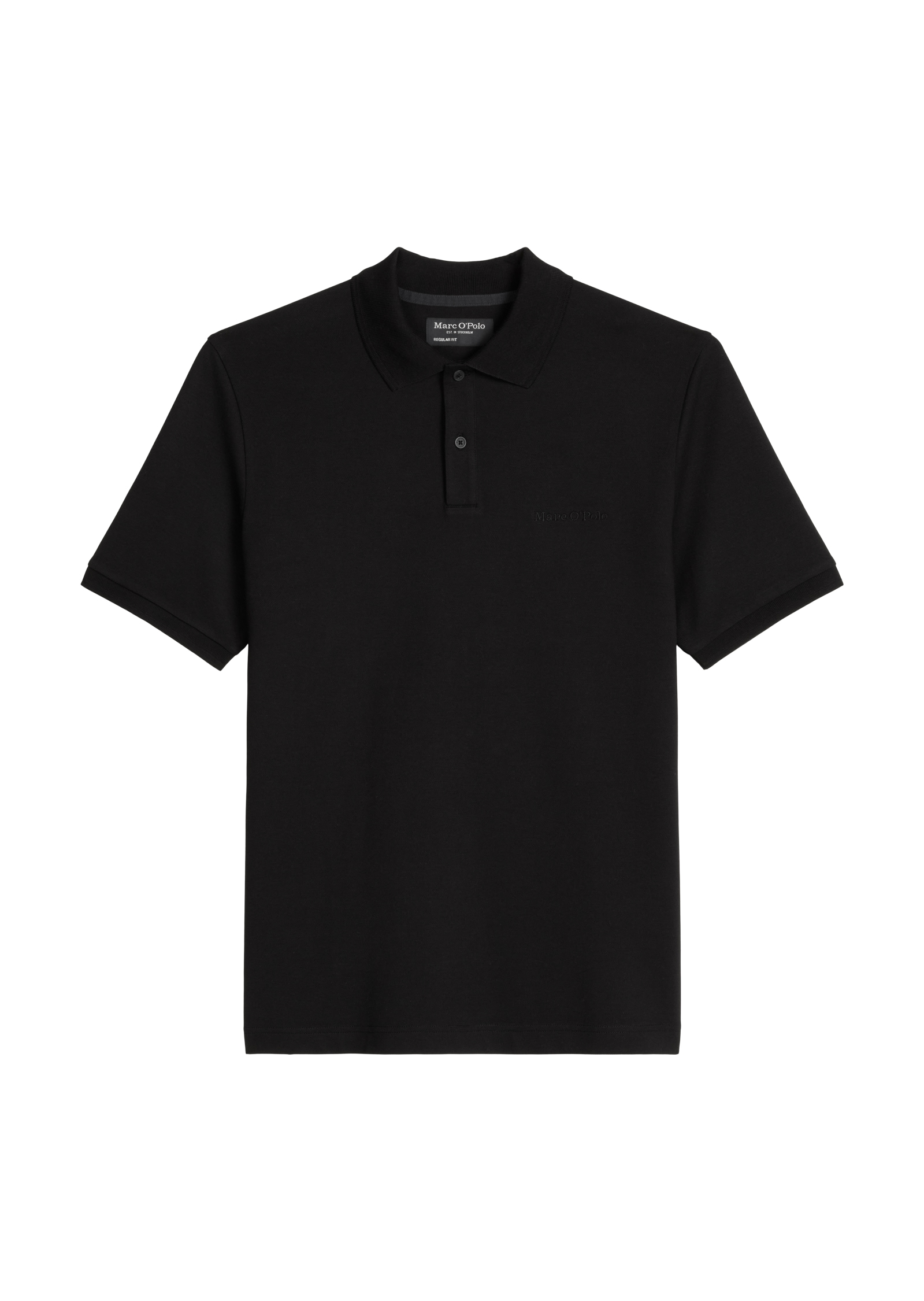 Marc O'Polo Poloshirt Piqué slim aus mittelschwerem Bio-Baumwoll-Viskose-Mix