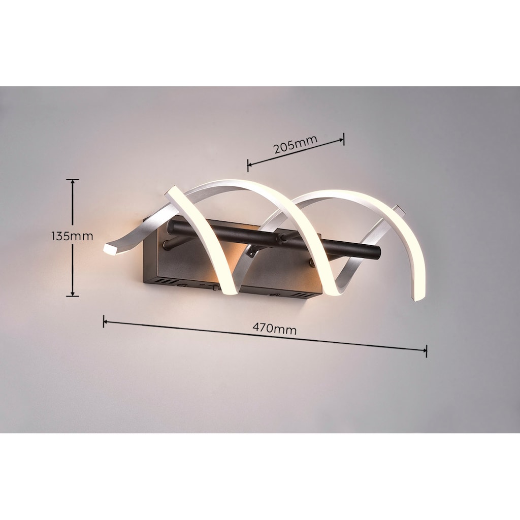 TRIO Leuchten LED Wandleuchte »Sequence«, 1 flammig-flammig