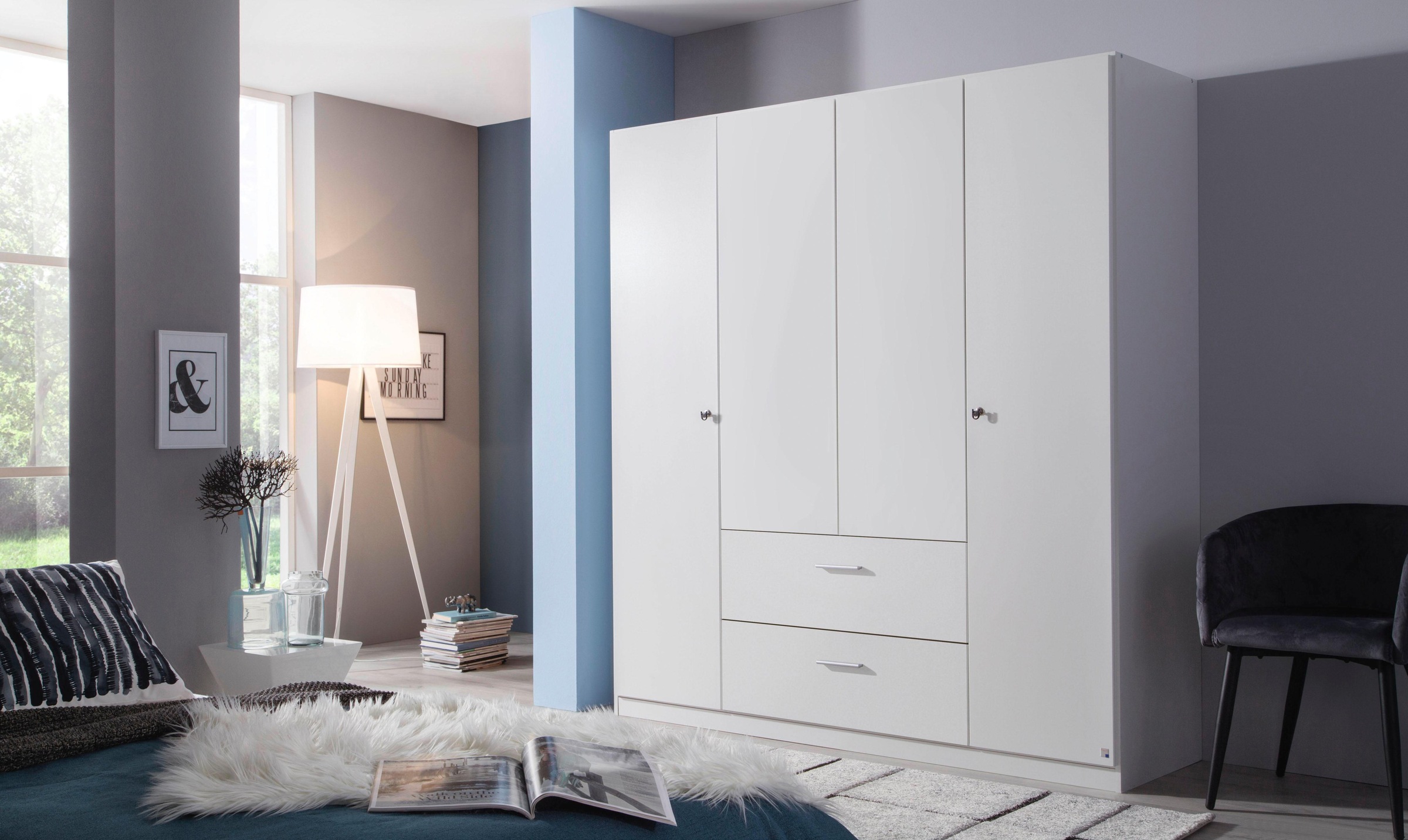 rauch Drehtürenschrank "Kleiderschrank Schrank Garderobe Schlafzimmer Büros günstig online kaufen