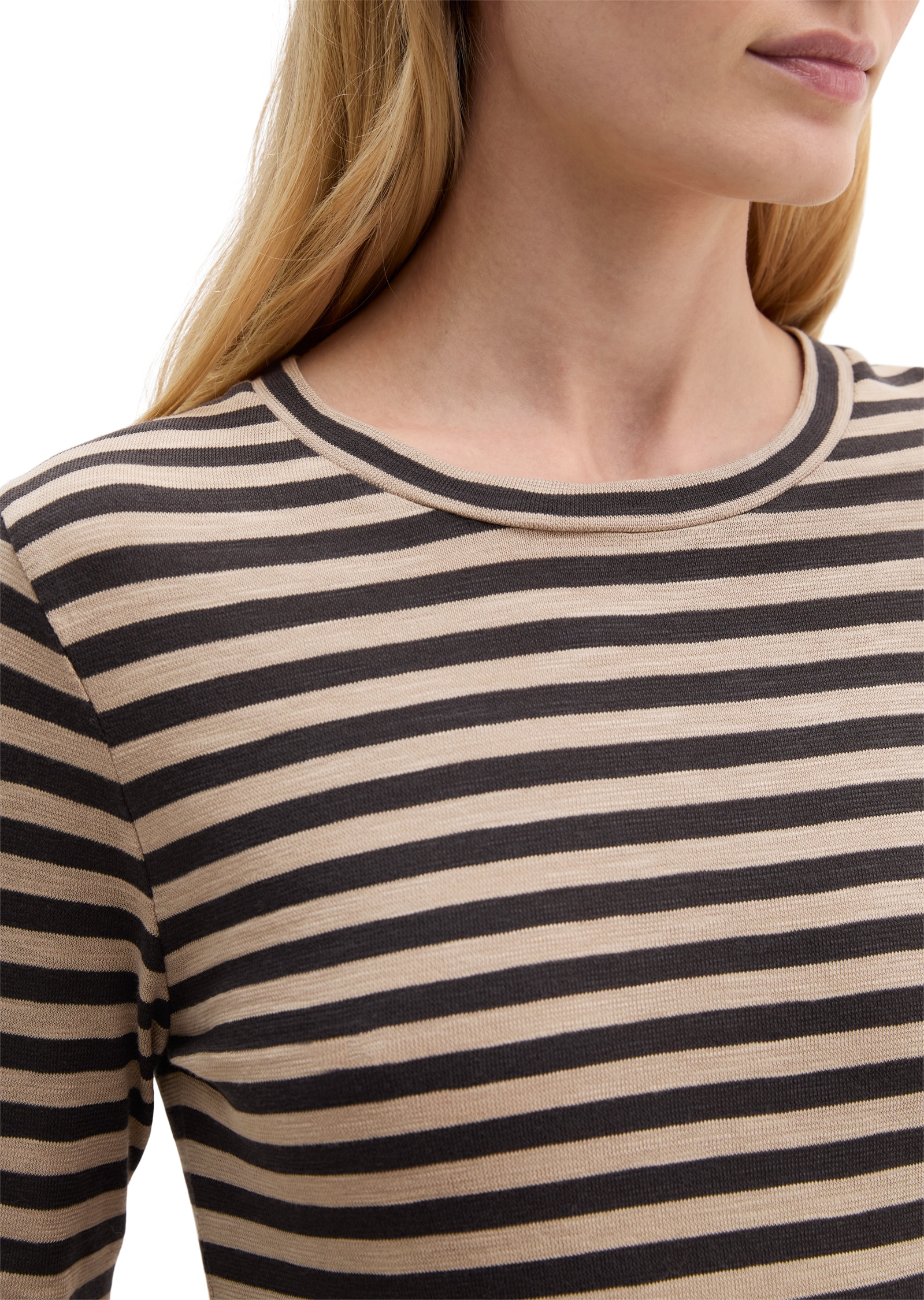 Marc O'Polo Langarmshirt »aus weichem Slub-Jersey«