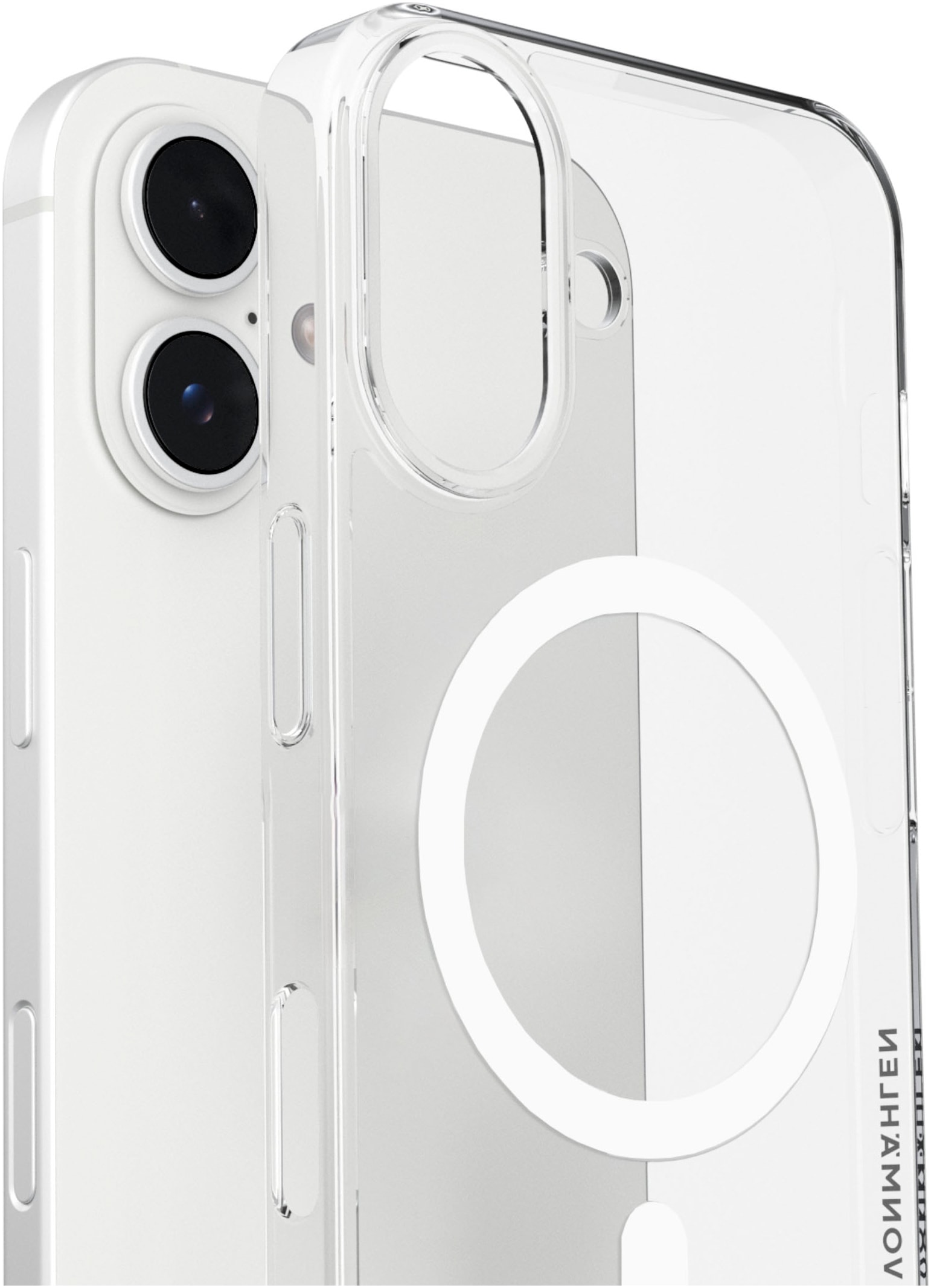 VONMÄHLEN Smartphone-Hülle »iPhone 16, Transparent Case Pro - Schutzhülle,Transparent«