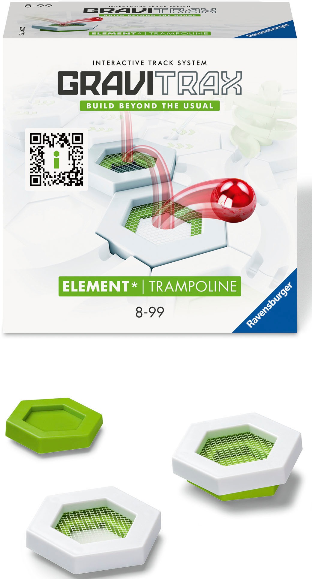Ravensburger Kugelbahn-Bausatz »GraviTrax Element Trampoline«, Made in Europe