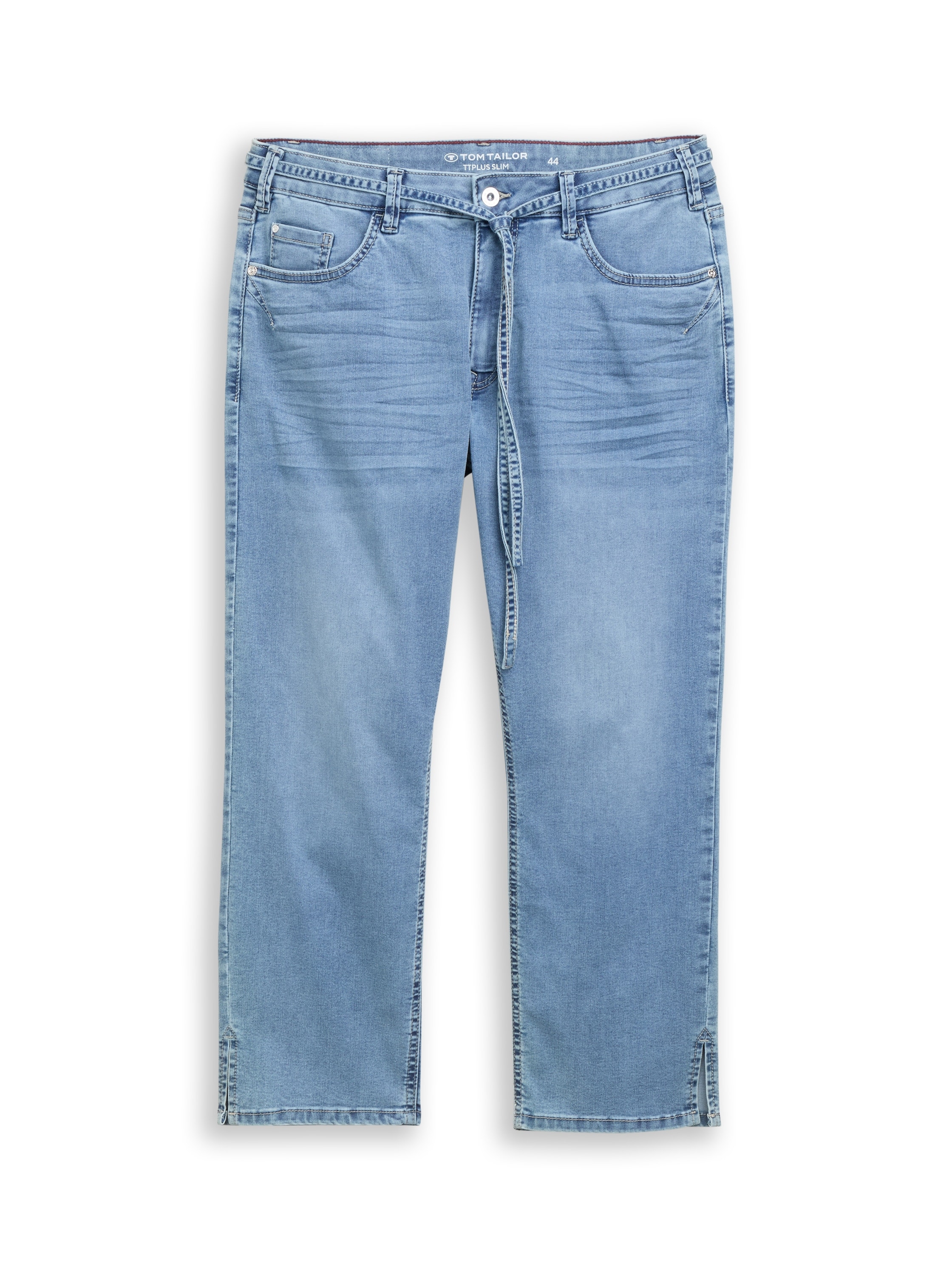 TOM TAILOR PLUS Skinny-fit-Jeans mit Jeans-Bindeband und Stretch