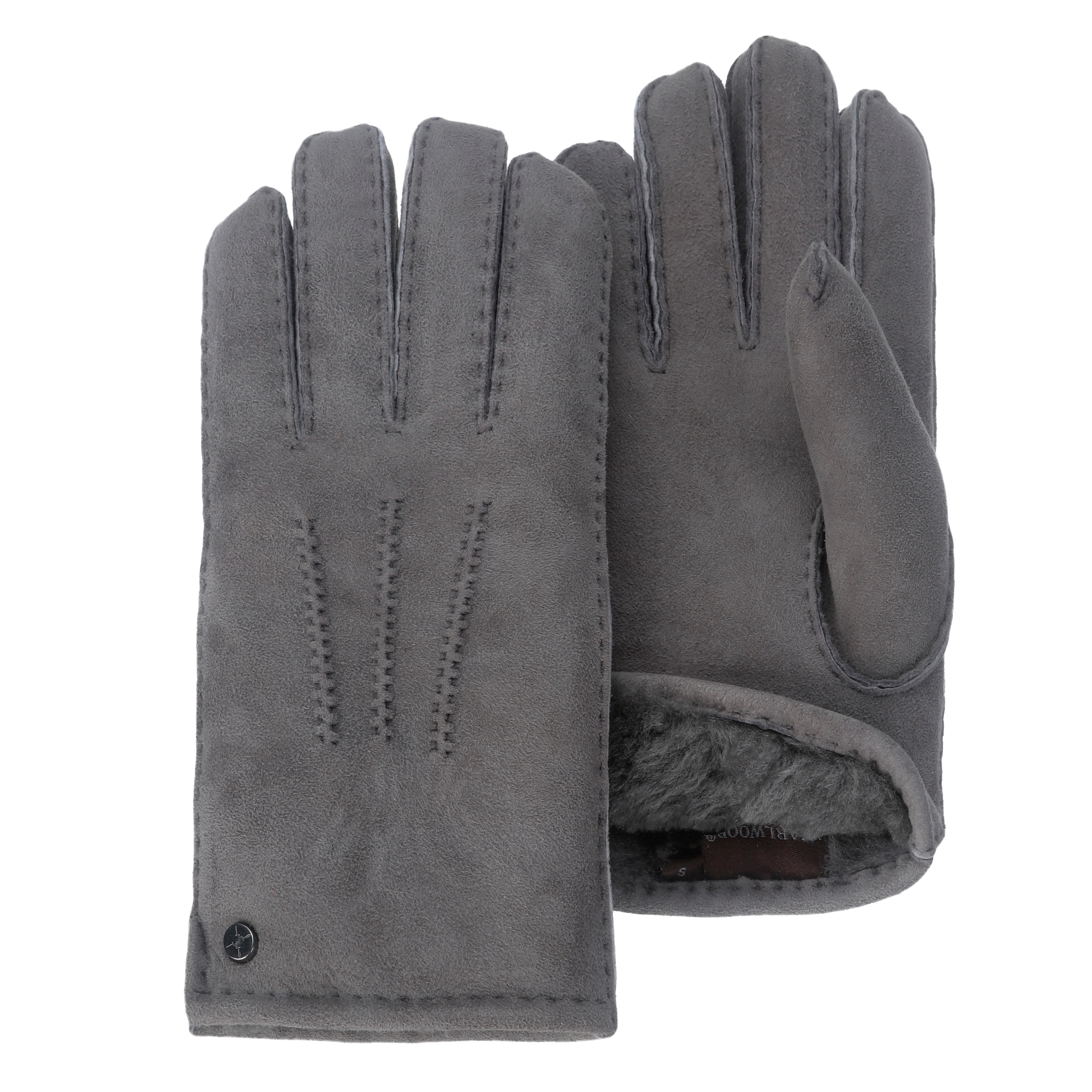 PEARLWOOD Lederhandschuhe "NORTH", warm gefüttert, Ziernähte, Temperaturreg günstig online kaufen