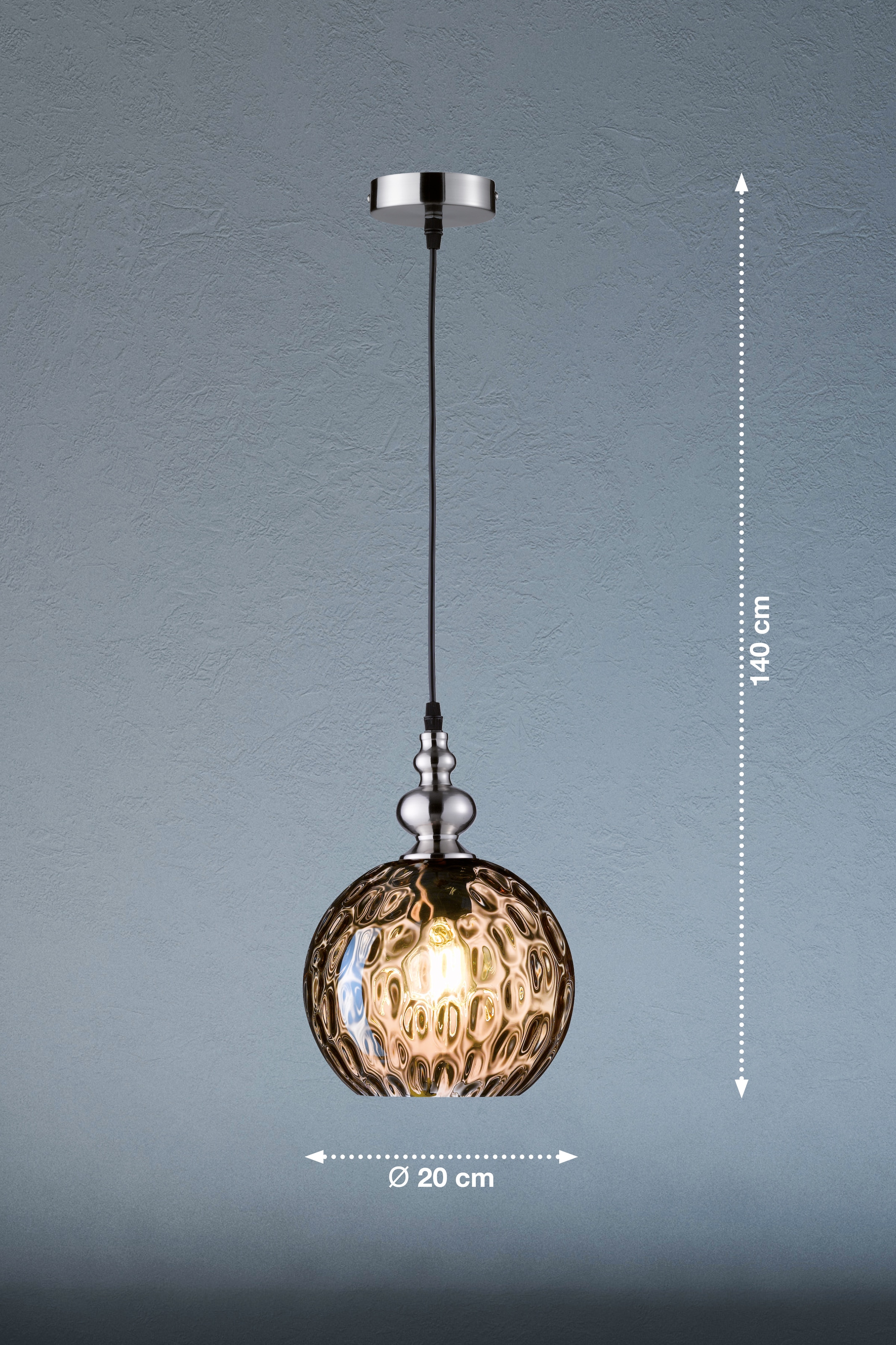 FISCHER & HONSEL Pendelleuchte »Uller« E27