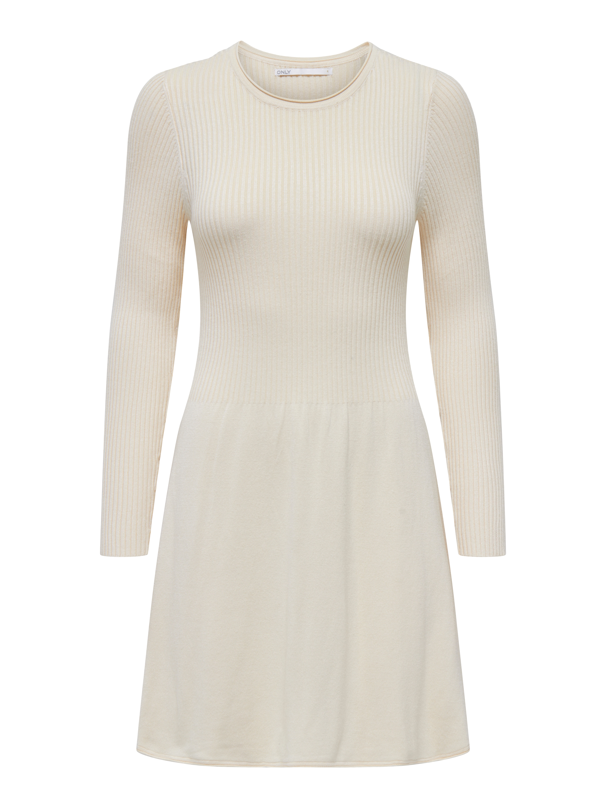 ONLY Strickkleid »ONLALMA L/S O-NECK DRESS KNT NOOS«