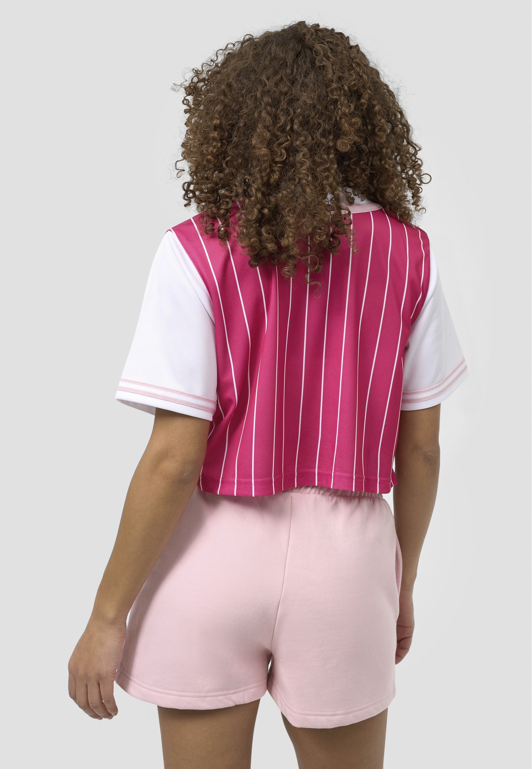 Karl Kani Kurzarmshirt »Karl Kani Chest Signature Pinstripe Short Baseball Shirt« 1 Stk.