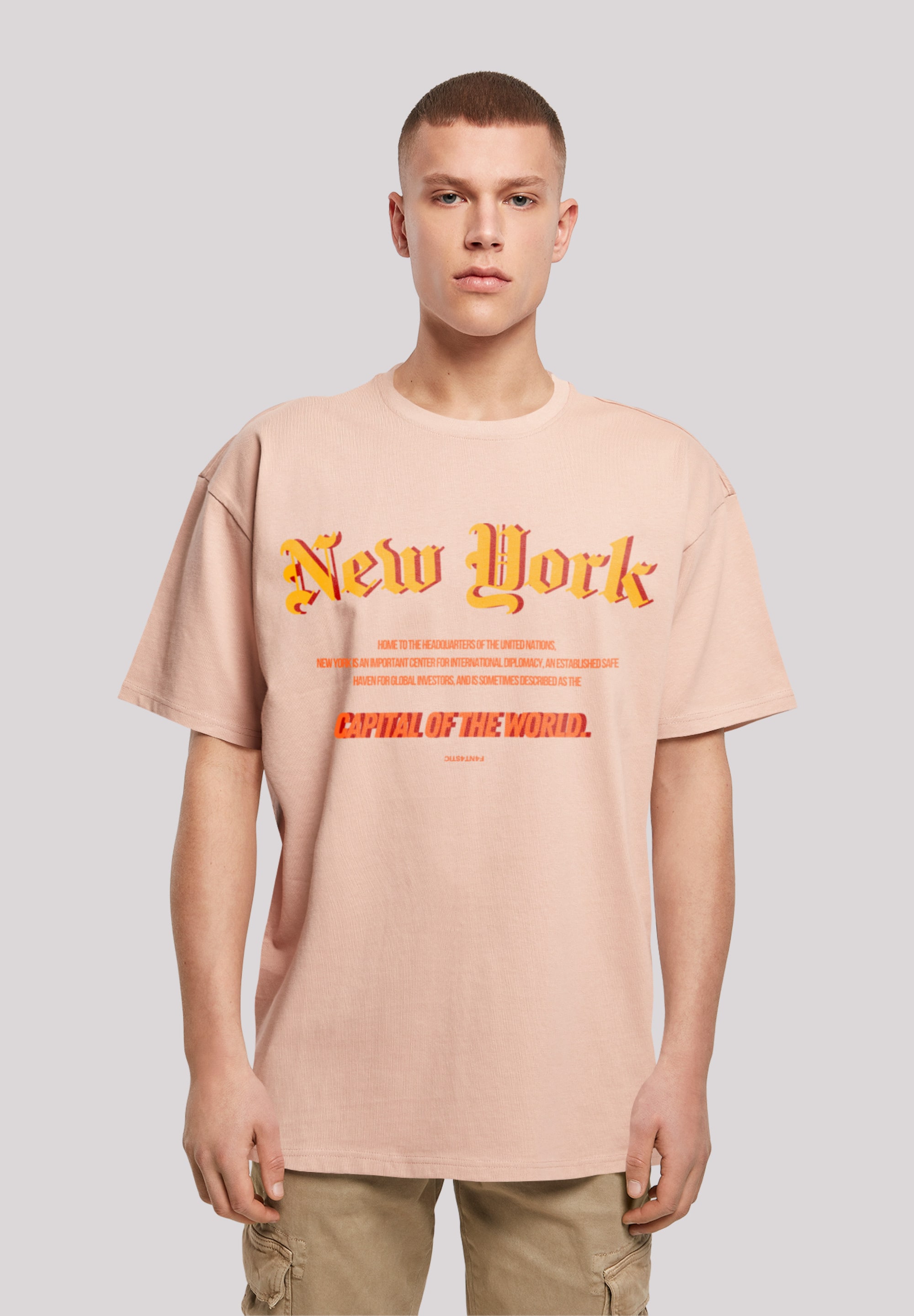 F4NT4STIC T-Shirt "New York OVERSIZE TEE", Print