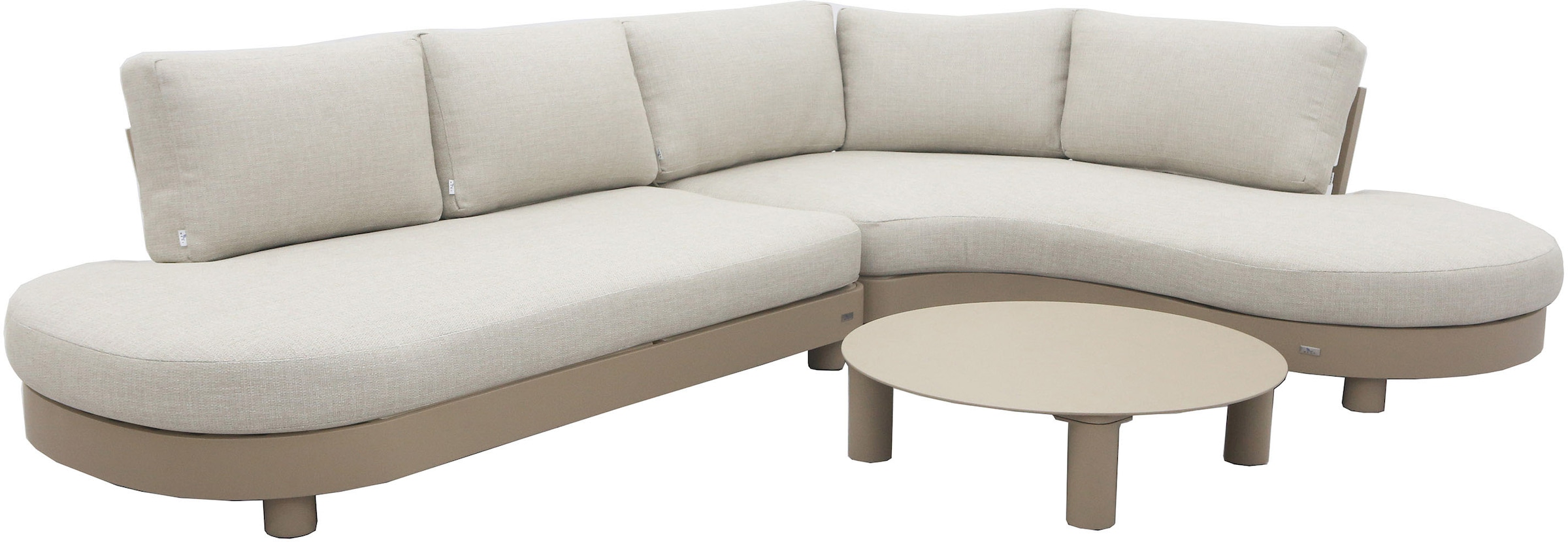 Best Gartenlounge-Set "Salerno" Set, 10 Stk. tlg. bestehend aus 2 Sitzbänke günstig online kaufen