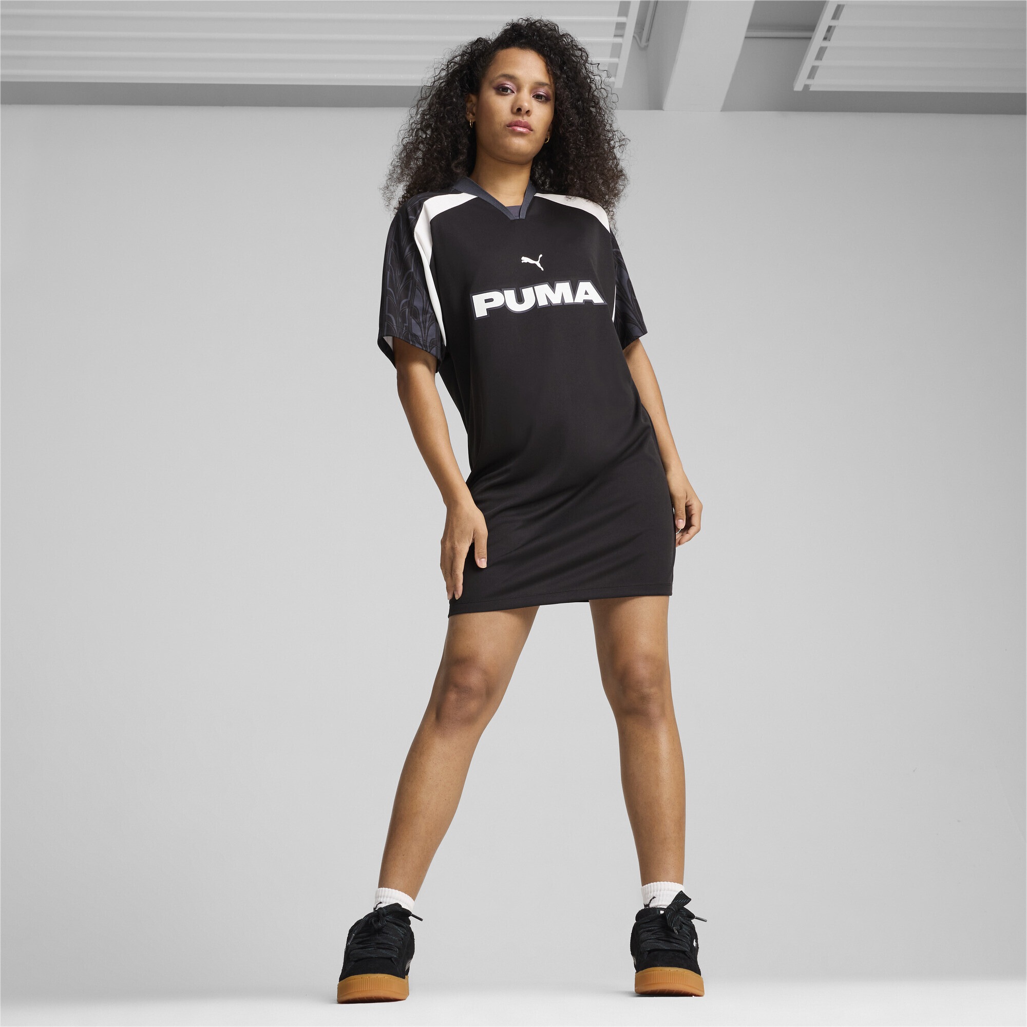 PUMA Sweatkleid »FOOTBALL JERSEY Kleid Damen«