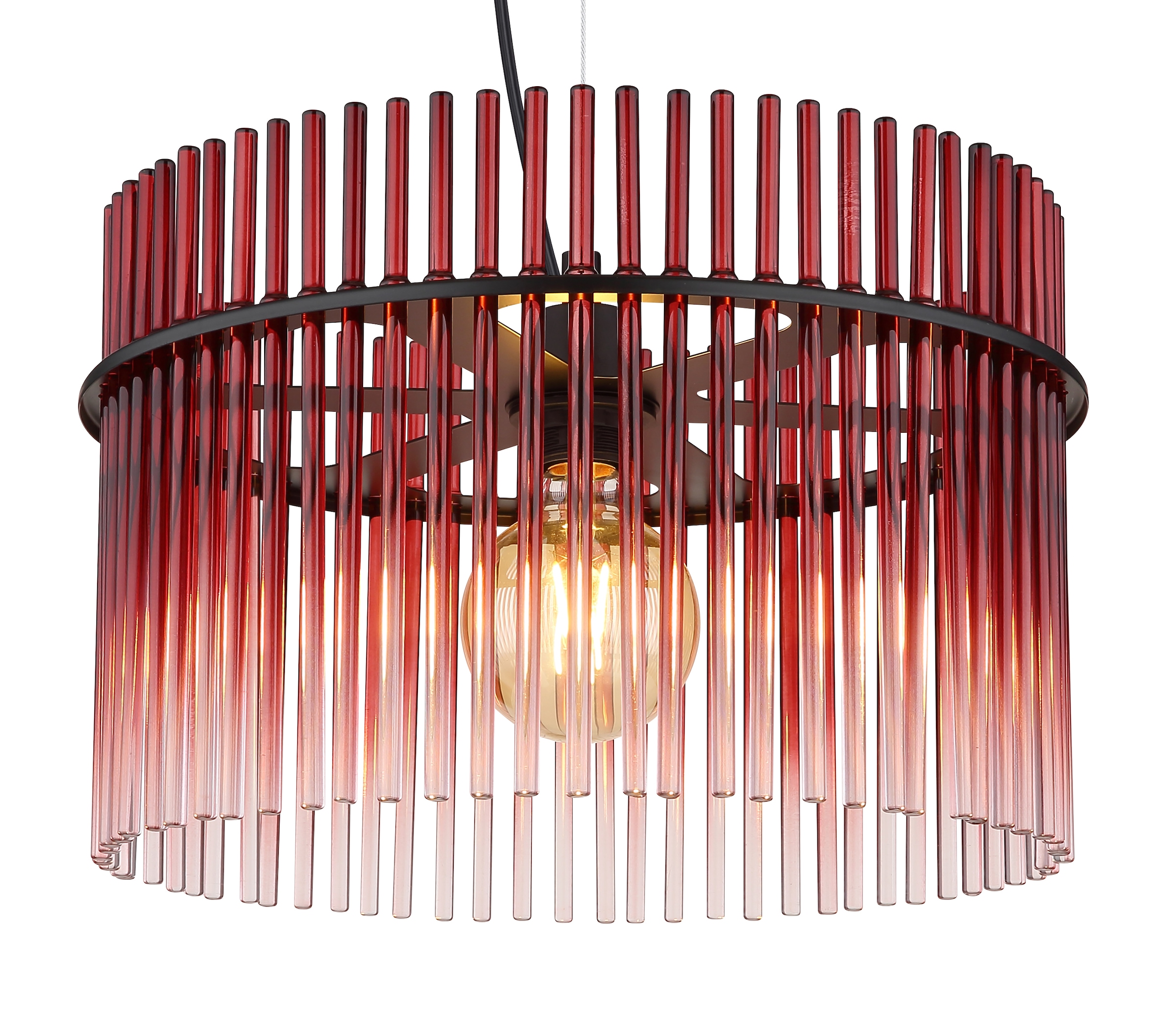 GLOBO LIGHTING Hängeleuchte »GORLEY«, Leuchtmittel E27 | ohne Leuchtmittel, Hängelampe/Pendelleuchte/Esszimmer/Wohnzimmer/Esstisch