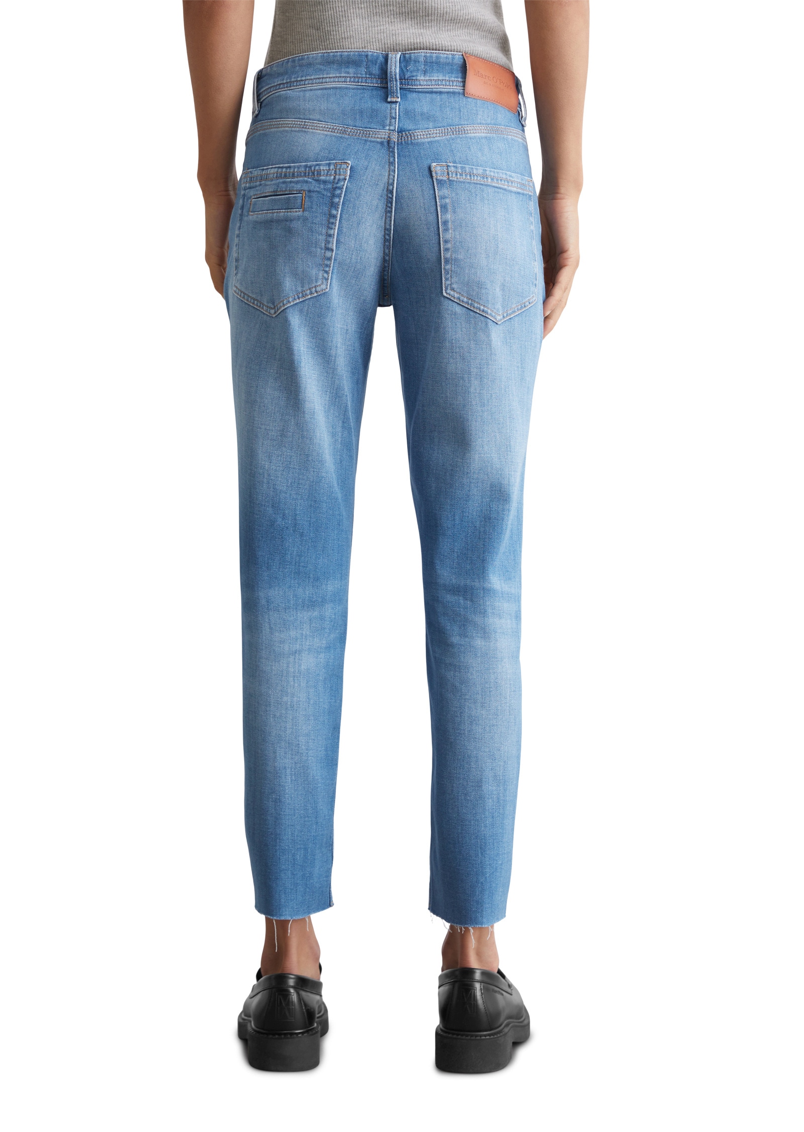 Marc O'Polo Boyfriend-Jeans »mit zwei Knöpfen«