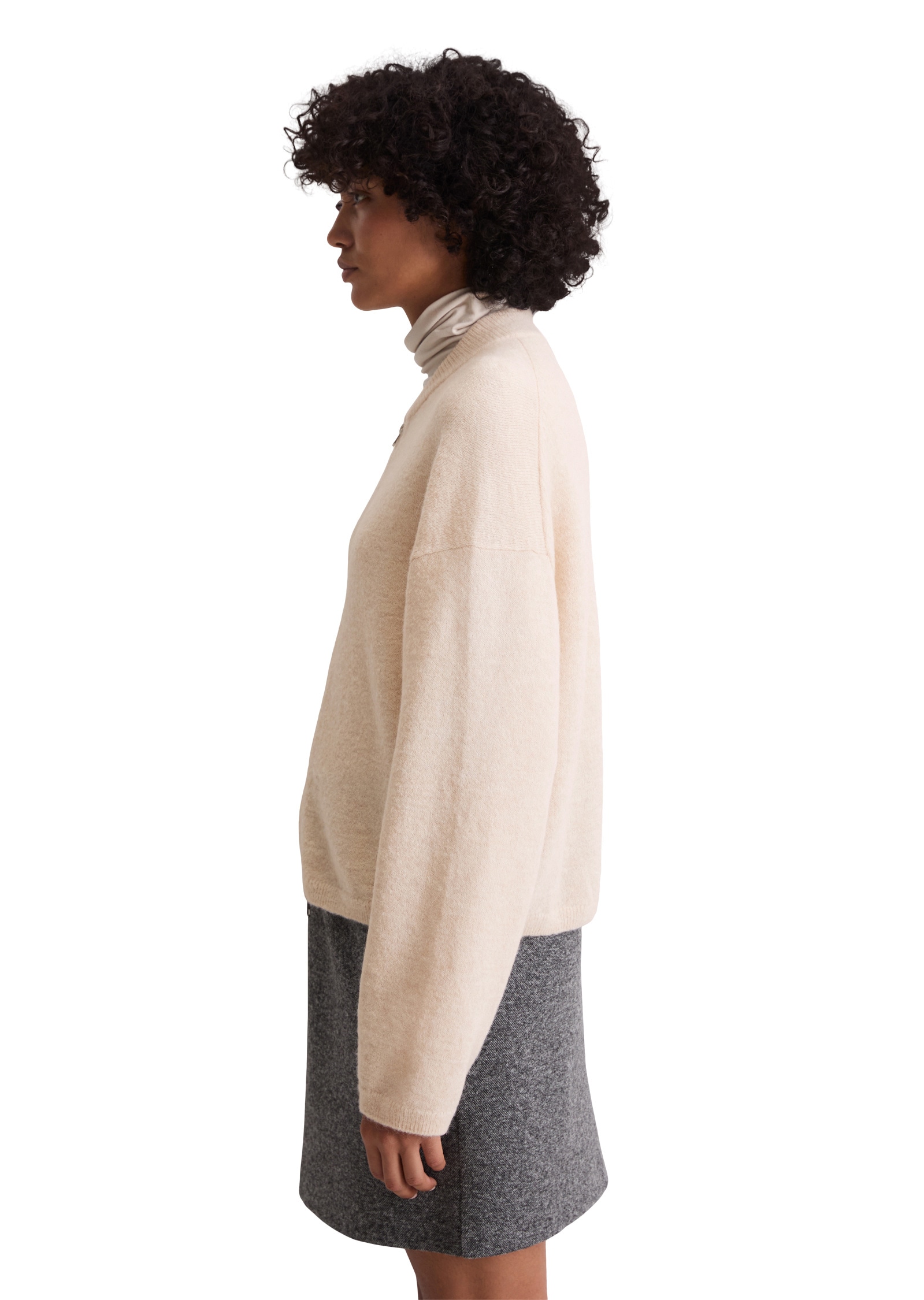 Marc O'Polo Cardigan »aus Schurwolle-Alpakawolle-Mix«