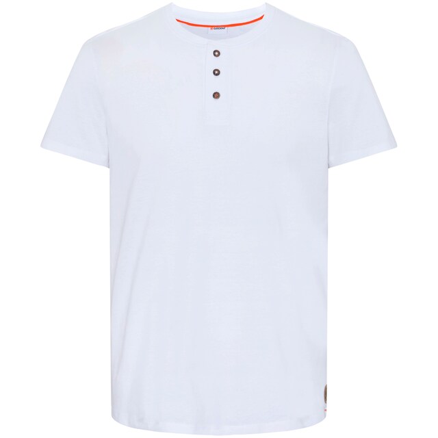 GARDENA T-Shirt »Bright White«, mit Knopfleiste ▷ bestellen | BAUR