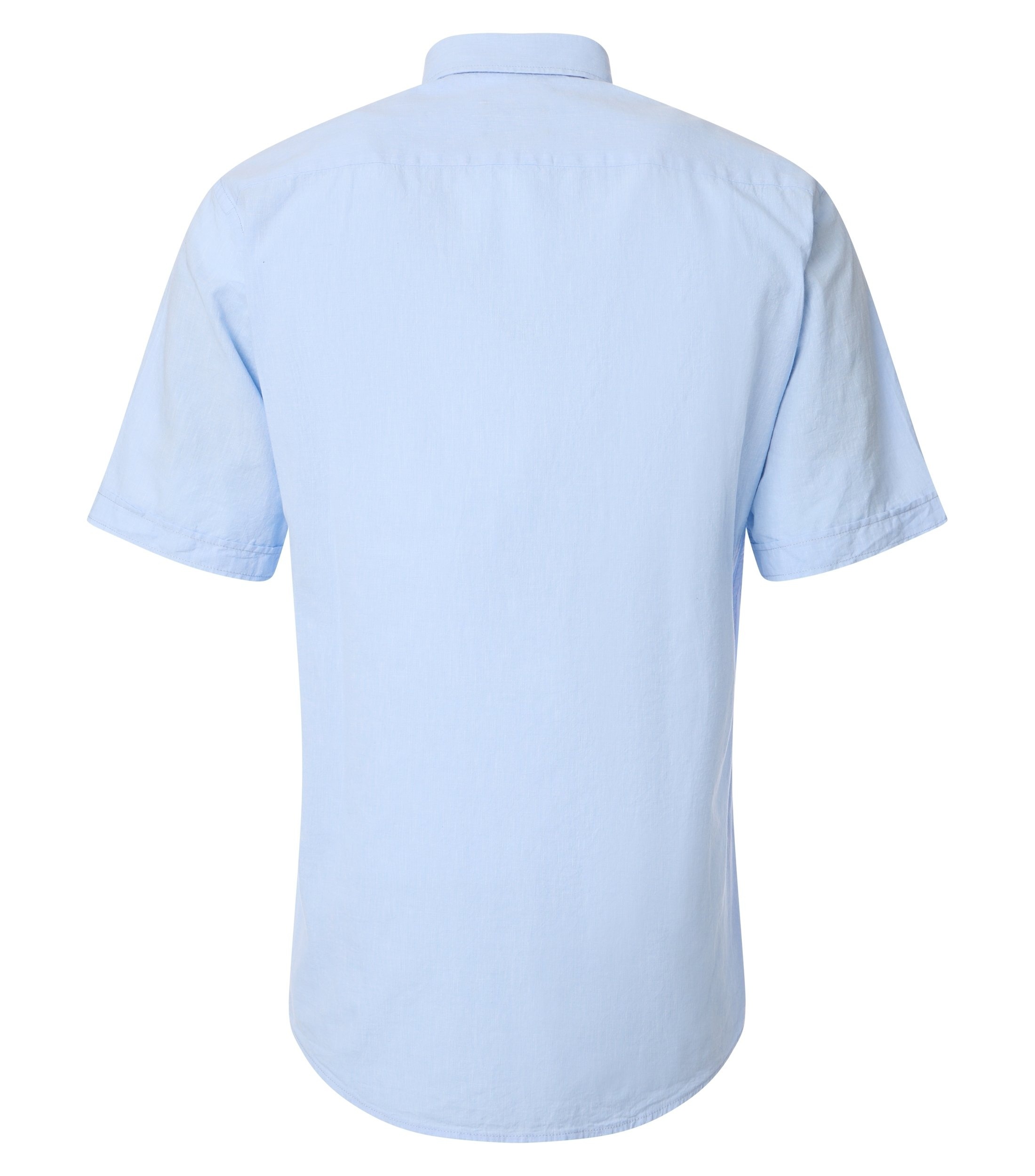 CASAMODA Kurzarmhemd "CASAMODA Leinenhemd Kurzarm uni" günstig online kaufen