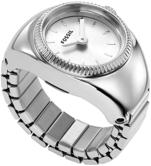 Fossil Uhrenring »WATCH RING, ES5245«, Quarzuhr, Damenuhr, analog