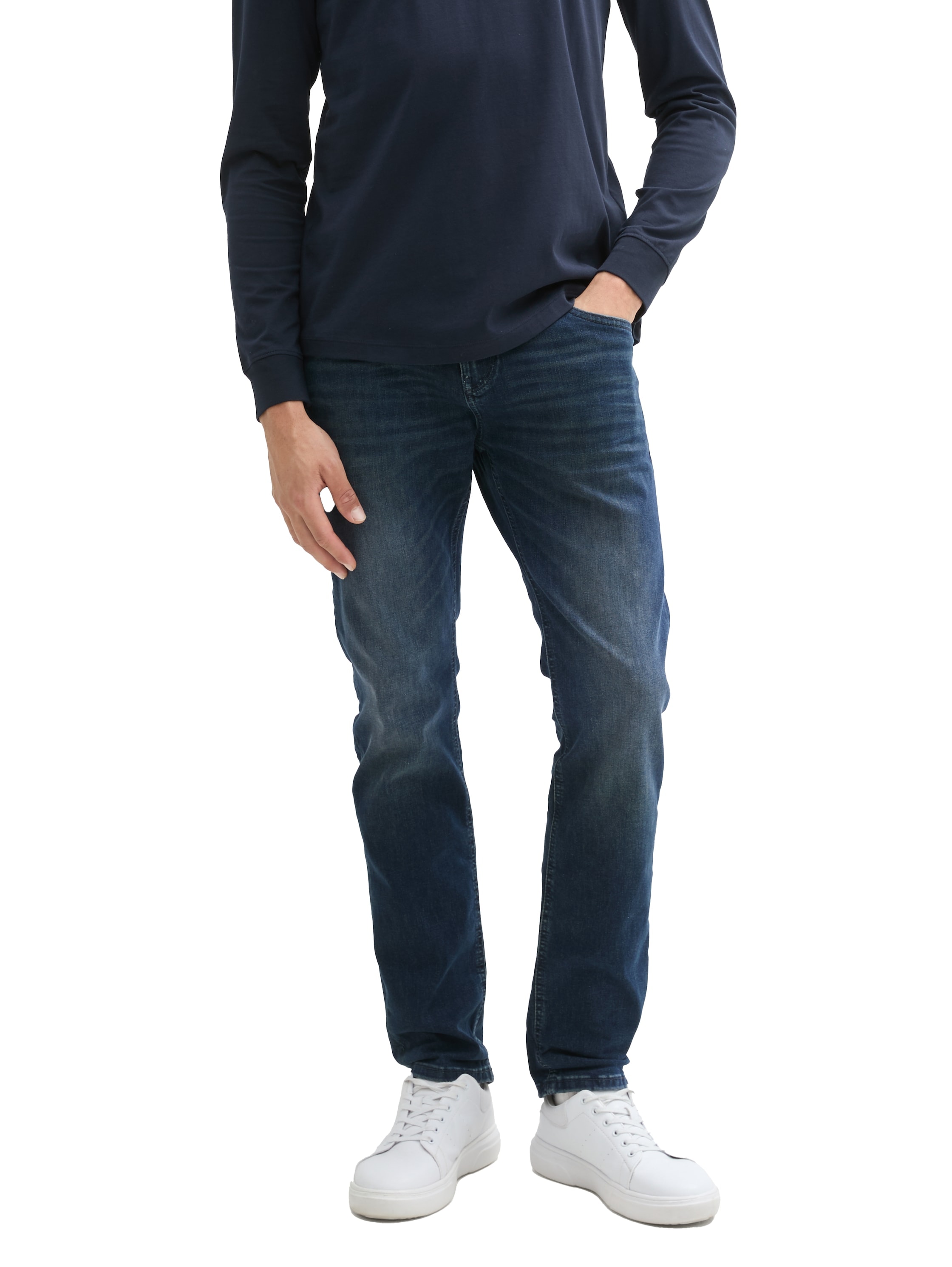 TOM TAILOR Denim Straight-Jeans »AEDAN«, im klassischen 5-Pocket-Stil