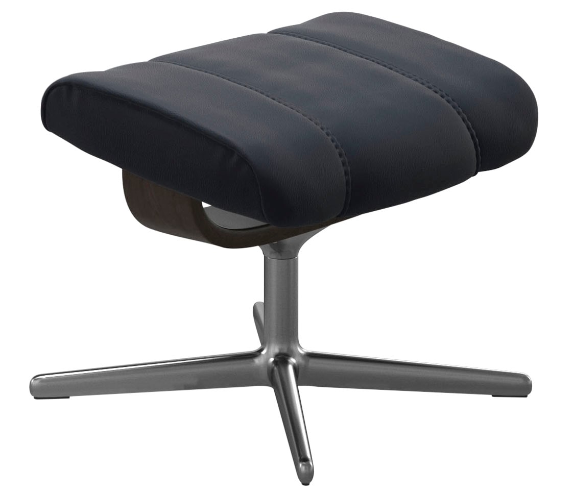 Stressless Fußhocker "Consul", mit Cross Base, Größe S, M & L, Holzakzent Wenge