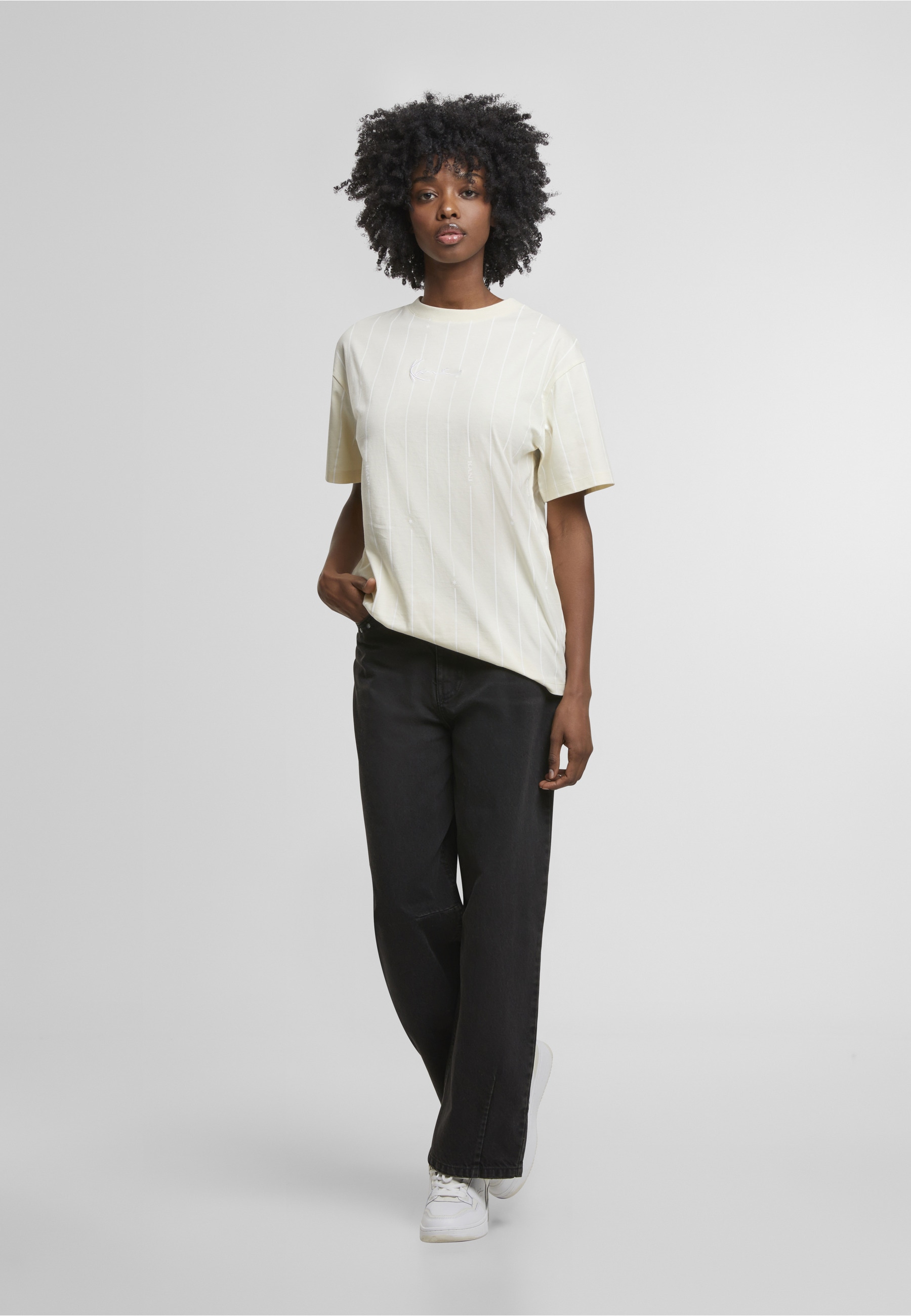 Karl Kani T-Shirt »Karl Kani Signature Pinstripe Os T-Shirt« 1 Stk.