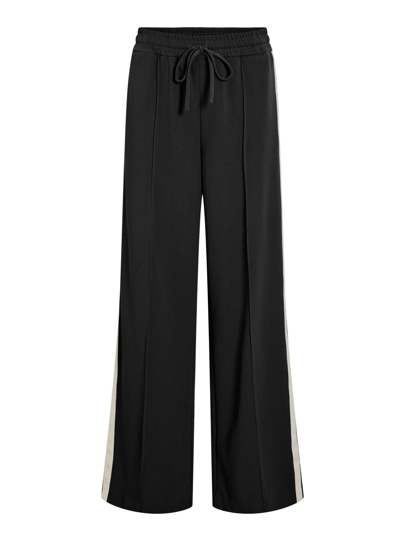 Vila Sweathose »VICLUA HW WIDE TRACK PANTS - NOOS«  Materialmix, weit geschnitten