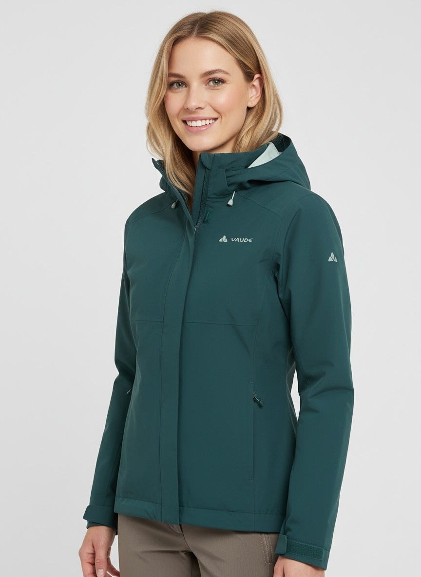 VAUDE Outdoorjacke "SE WO BORMIDA JACKET" wasser- & winddicht & atmungsaktiv & wattiert, Übergangsjacke