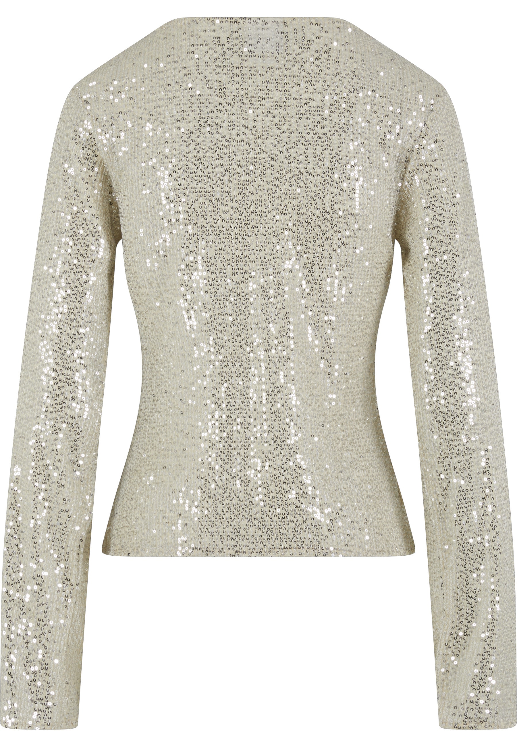 URBAN CLASSICS Longsleeve »Urban Classics Ladies Sequins Longsleeve« 1 Stk.