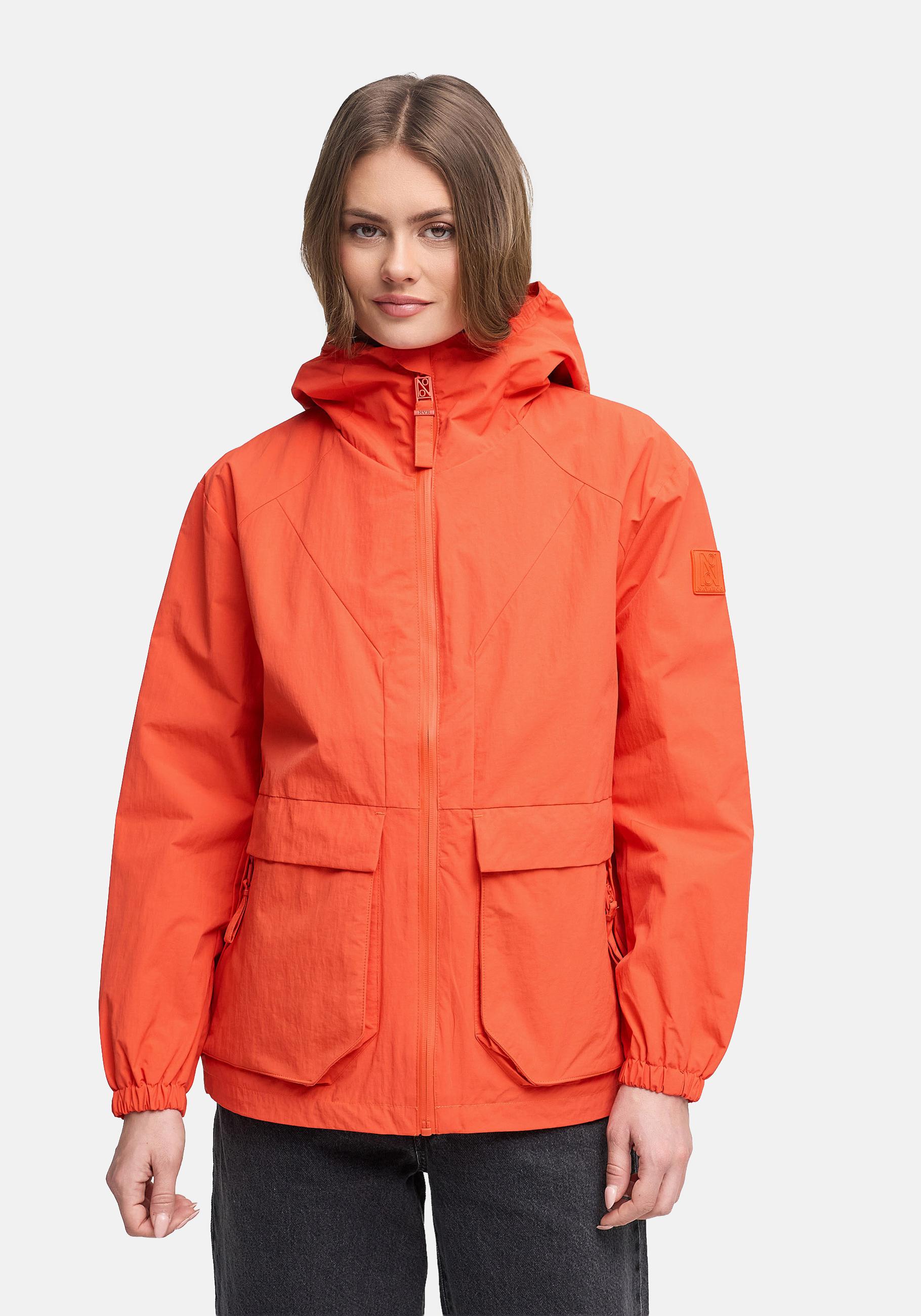 Navahoo Outdoorjacke "Donnerwetter 14" mit Kapuze Wasserdichte Übergangsjacke mit Kapuze