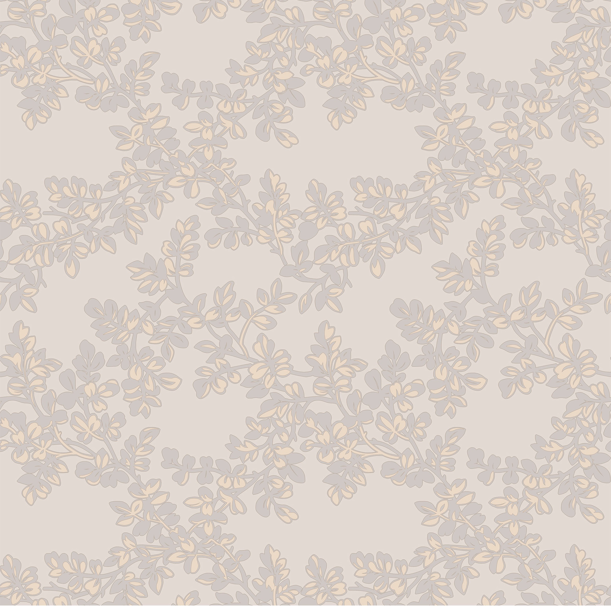 Laura Ashley Vliestapete "Laura Ashley Burnham Dove Grey Vliestapete" Geblümt Glatt Laura Ashley Burnham Dove Grey Vliestapete