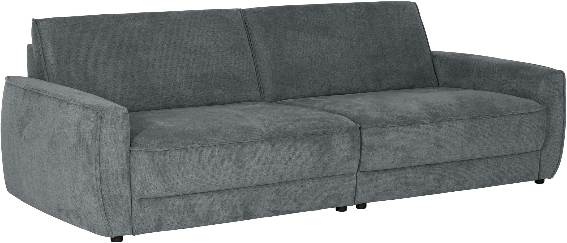 Die PlanBar Big-Sofa »ZE-EM24139, B: 258 cm« SoftSitz-Kaltschaumpolsterung, wahlweise mit Sitztiefenverstellung