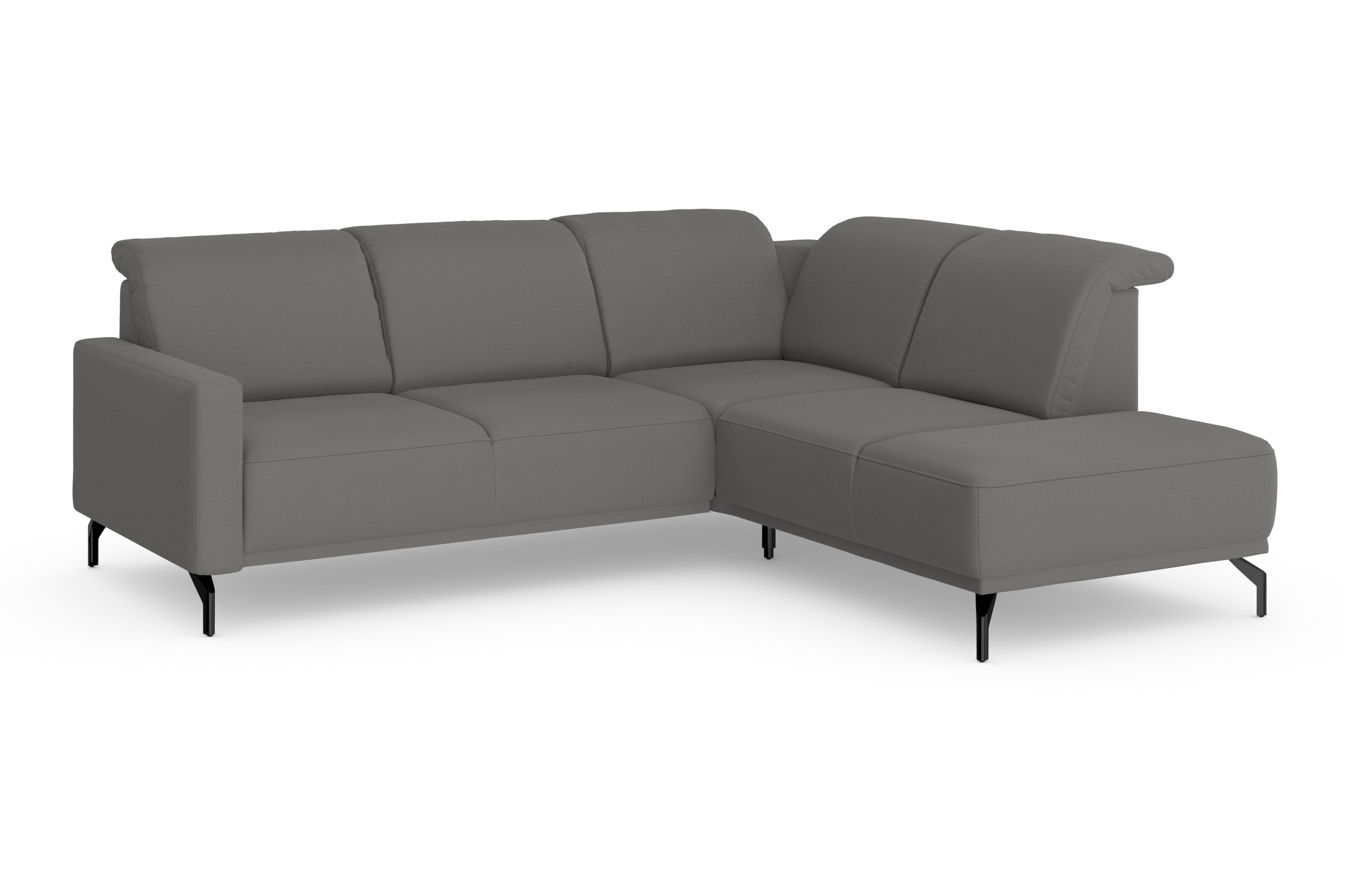 sit&more Ecksofa »Bailando L-Form«, wahlweise mit Kopfteilverstellung und Vorziehsitz, motorisch