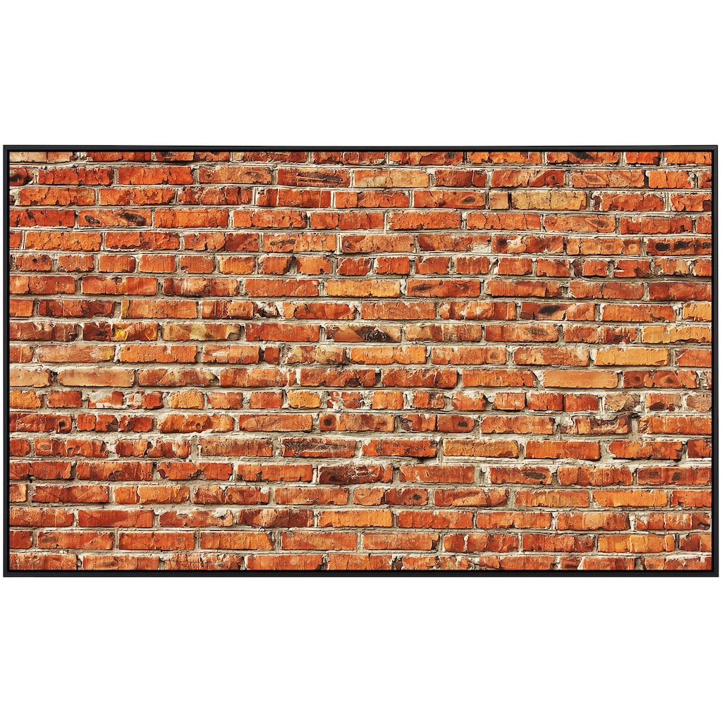 Papermoon Infrarotheizung »Rote Backsteinmauer«