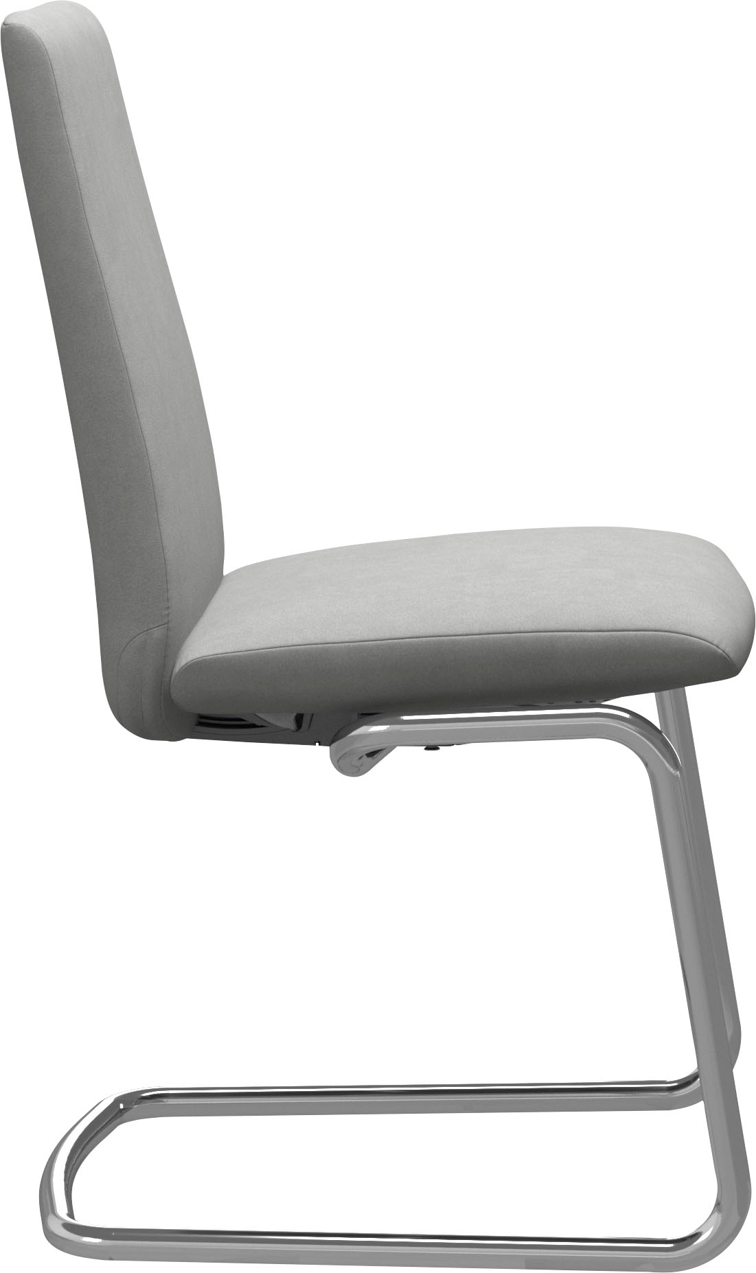 Stressless® Polsterstuhl »Laurel«, Microfaser DINAMICA, Low Back, Größe M, mit Beinen aus Stahl in Chrom glänzend