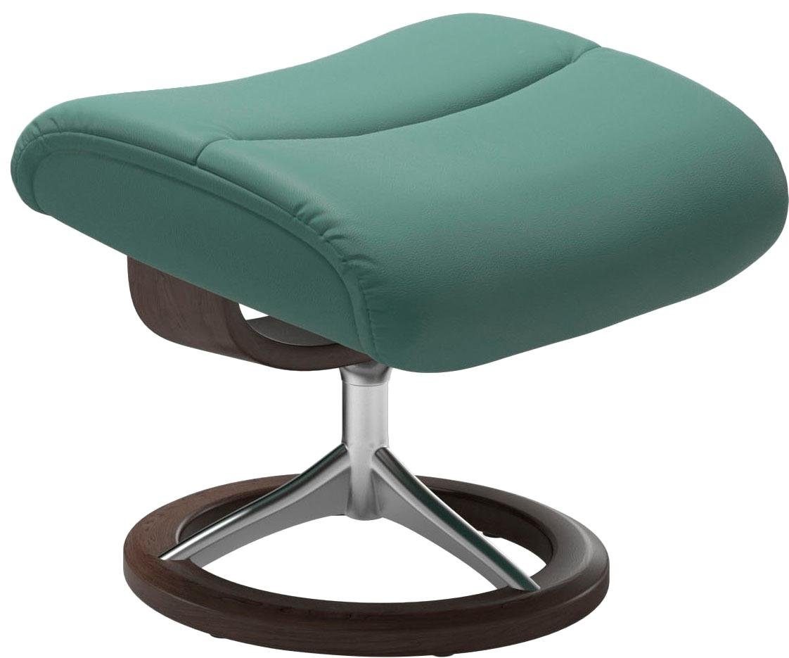 Thumbnail - Stressless Relaxsessel "View" Set, Relaxsessel mit Hocker, mit Signature Base, Größe S,Gestell Wenge