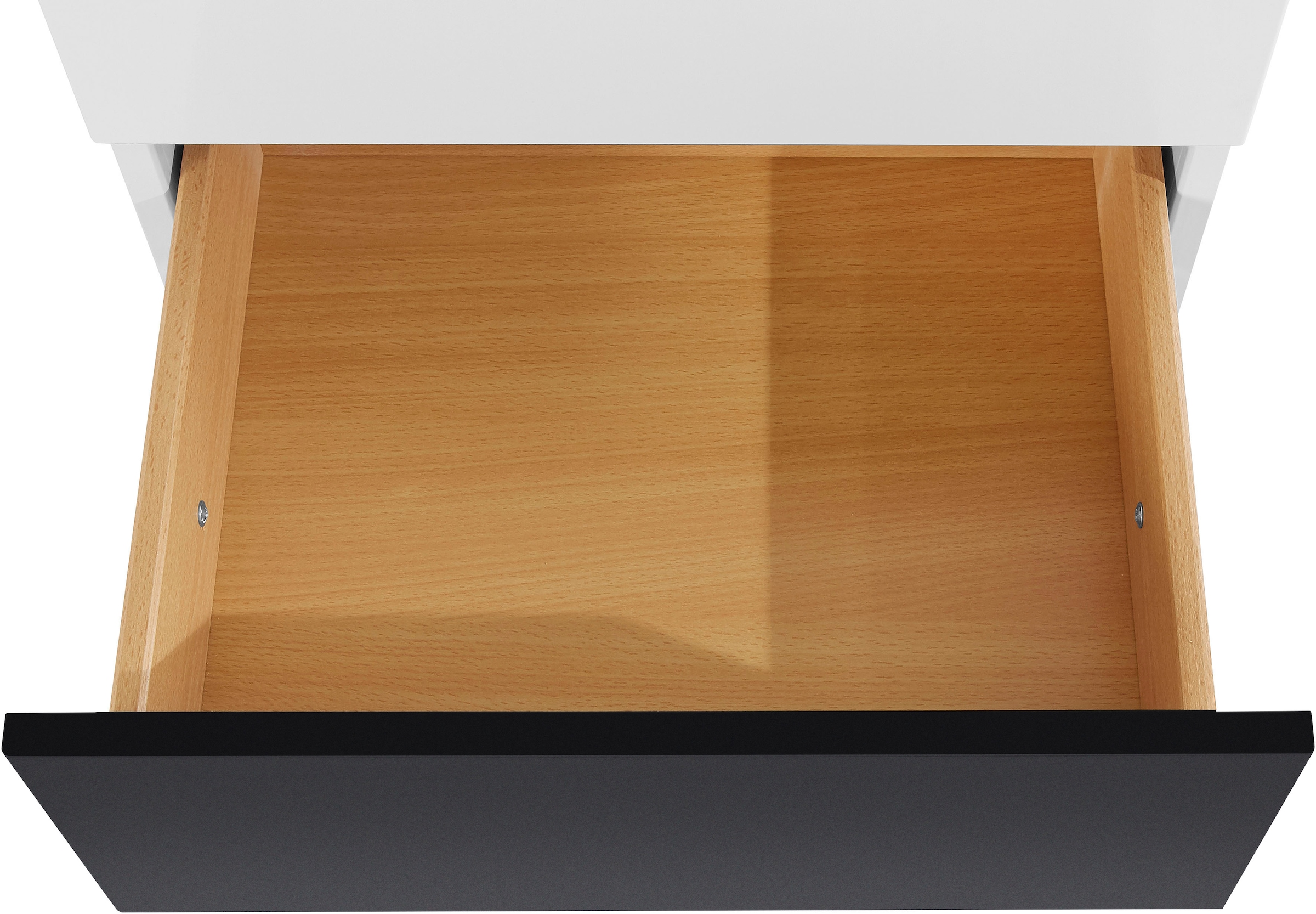 priess Nachtkommode, mit LED-Beleuchtung und Push-to-open