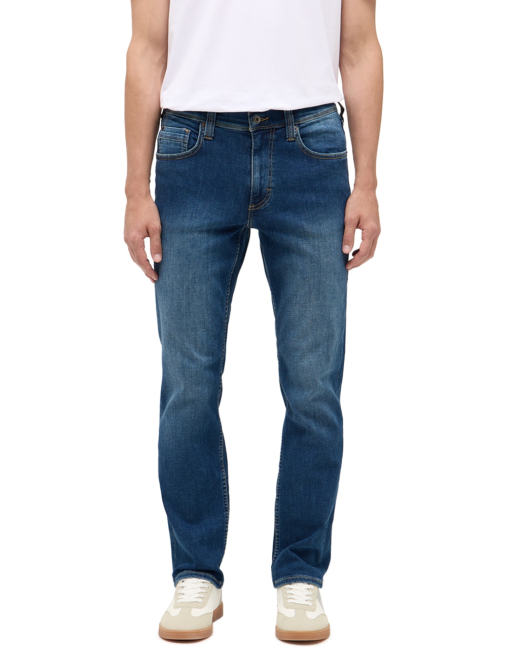 MUSTANG Straight-Jeans "Style Washington Straight" mit Reißverschluss