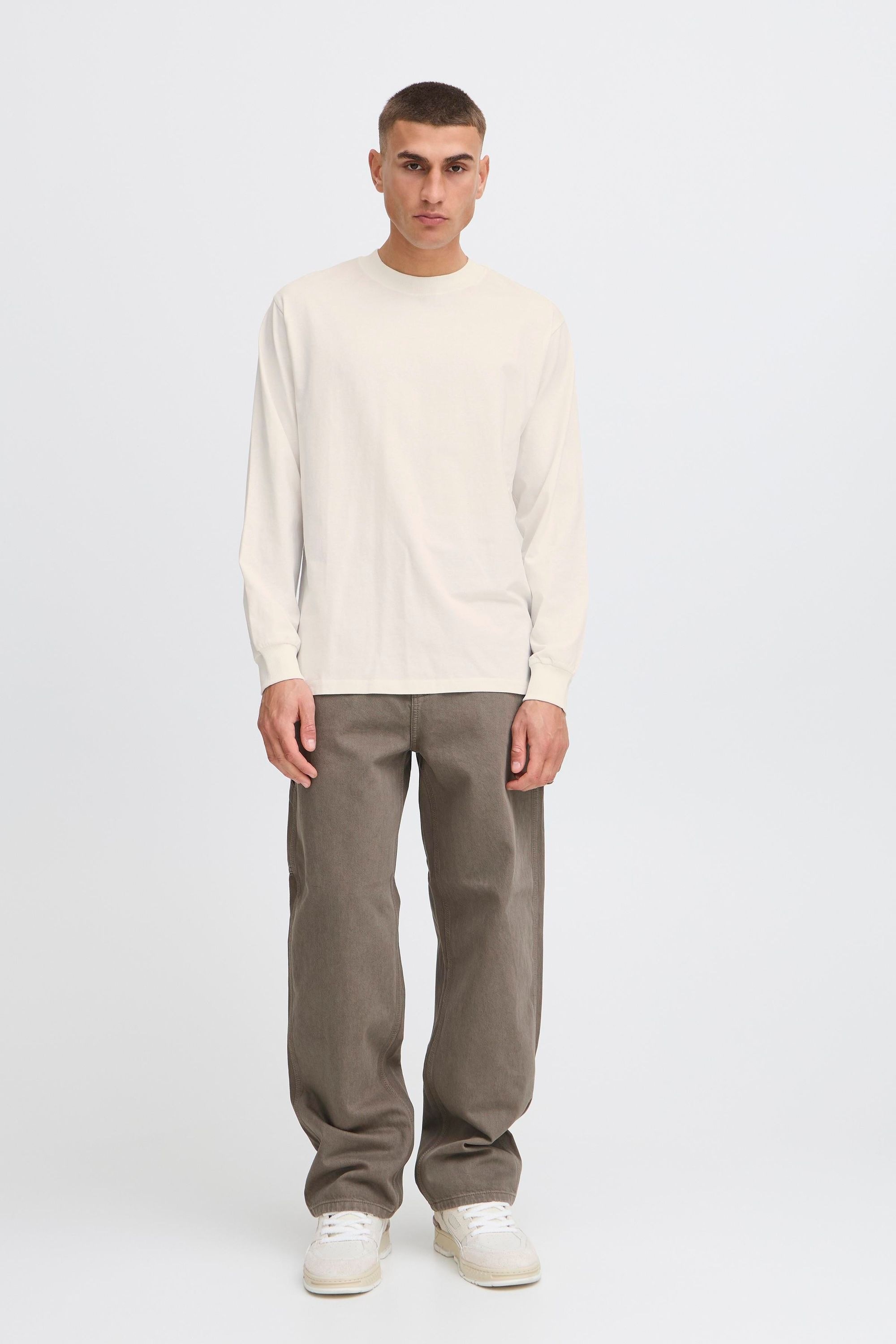 Solid Langarmshirt "Langarmshirt SDREYNALDO" günstig online kaufen