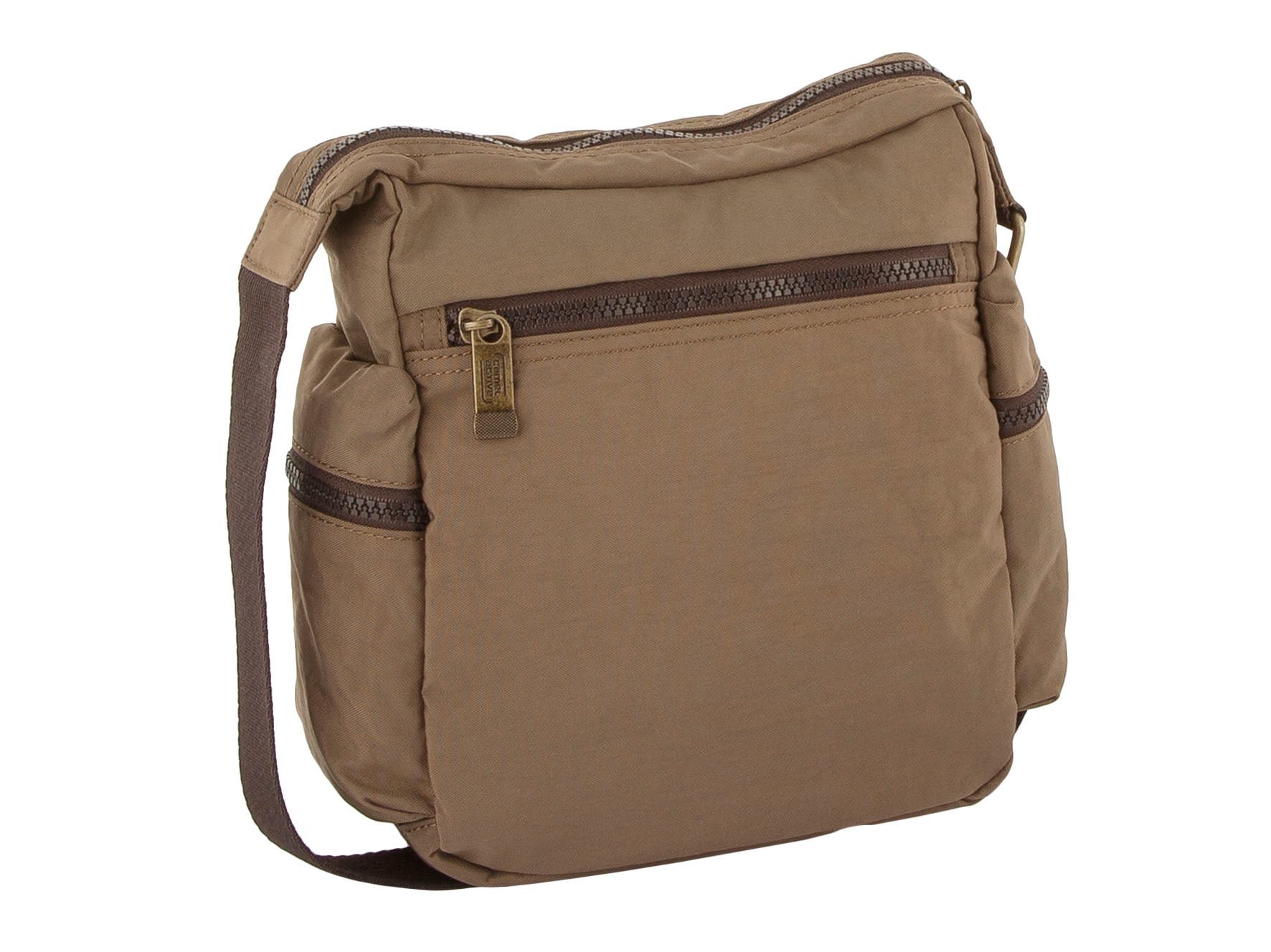 camel active Umhängetasche »Journey« Herren Schultertaschuhe, Freizeittasche mit Logostickerei