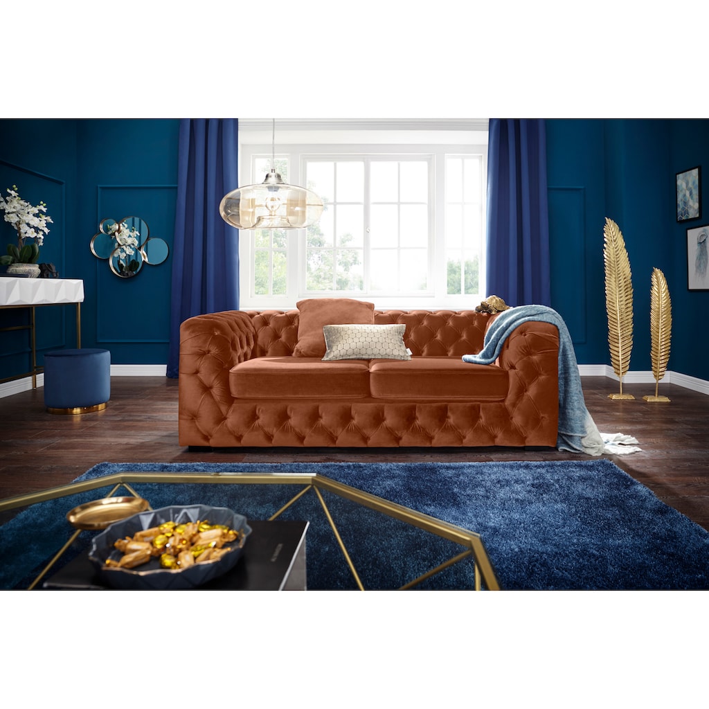 Guido Maria Kretschmer Home&Living Chesterfield-Sofa »Kalina«