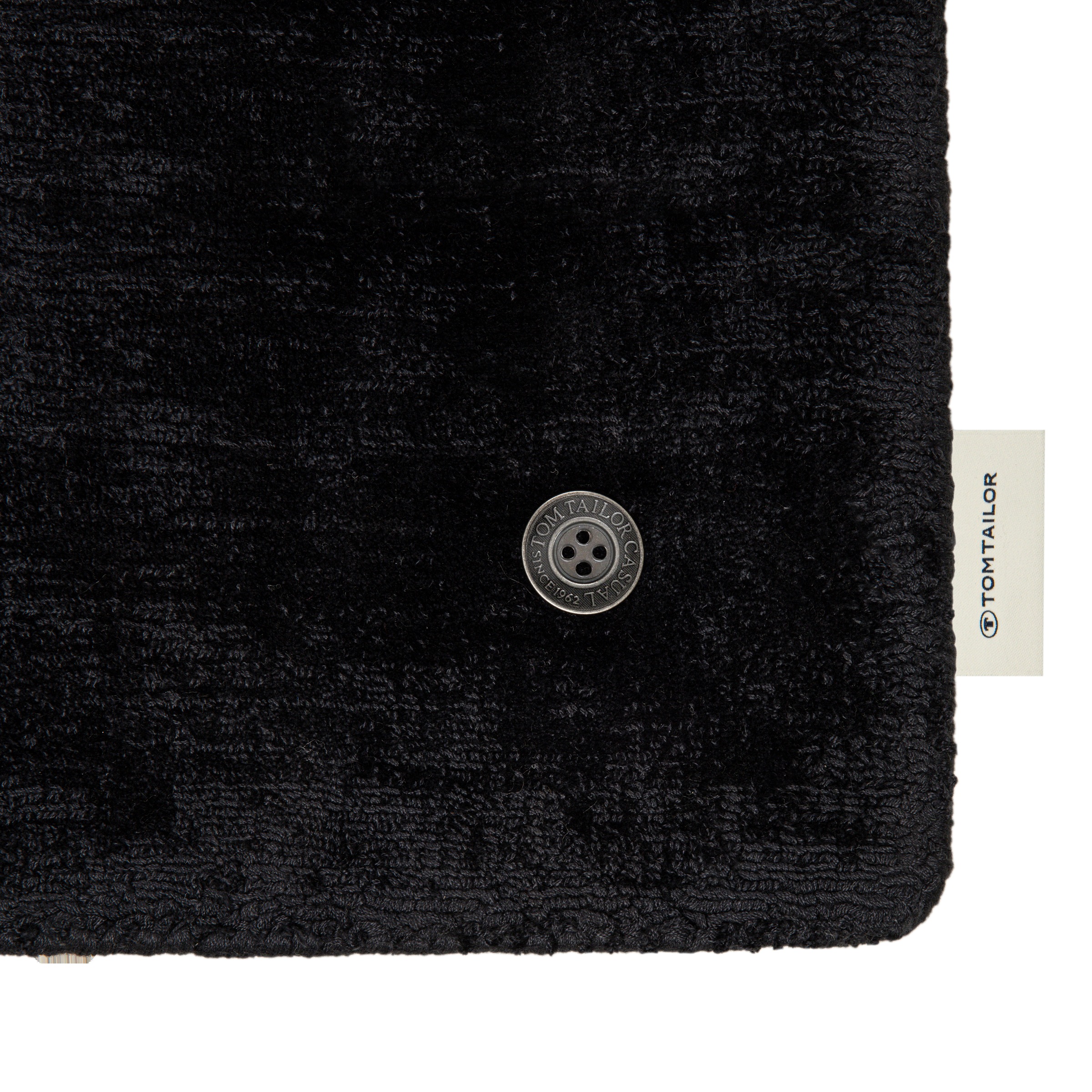 TOM TAILOR HOME Teppich »Shine uni«, rechteckig, 8 mm Höhe, Handweb Teppich, 100% Viskose, handgewebt, mit elegantem Schimmer