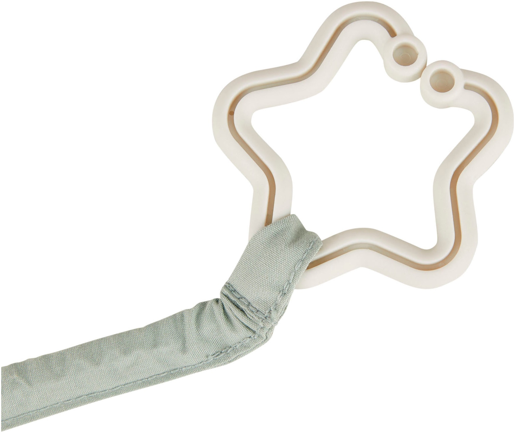 Sterntaler® Kinderwagenkette »Kinderwagenkette Fuchs Filou« mit Silikonelement und Rassel