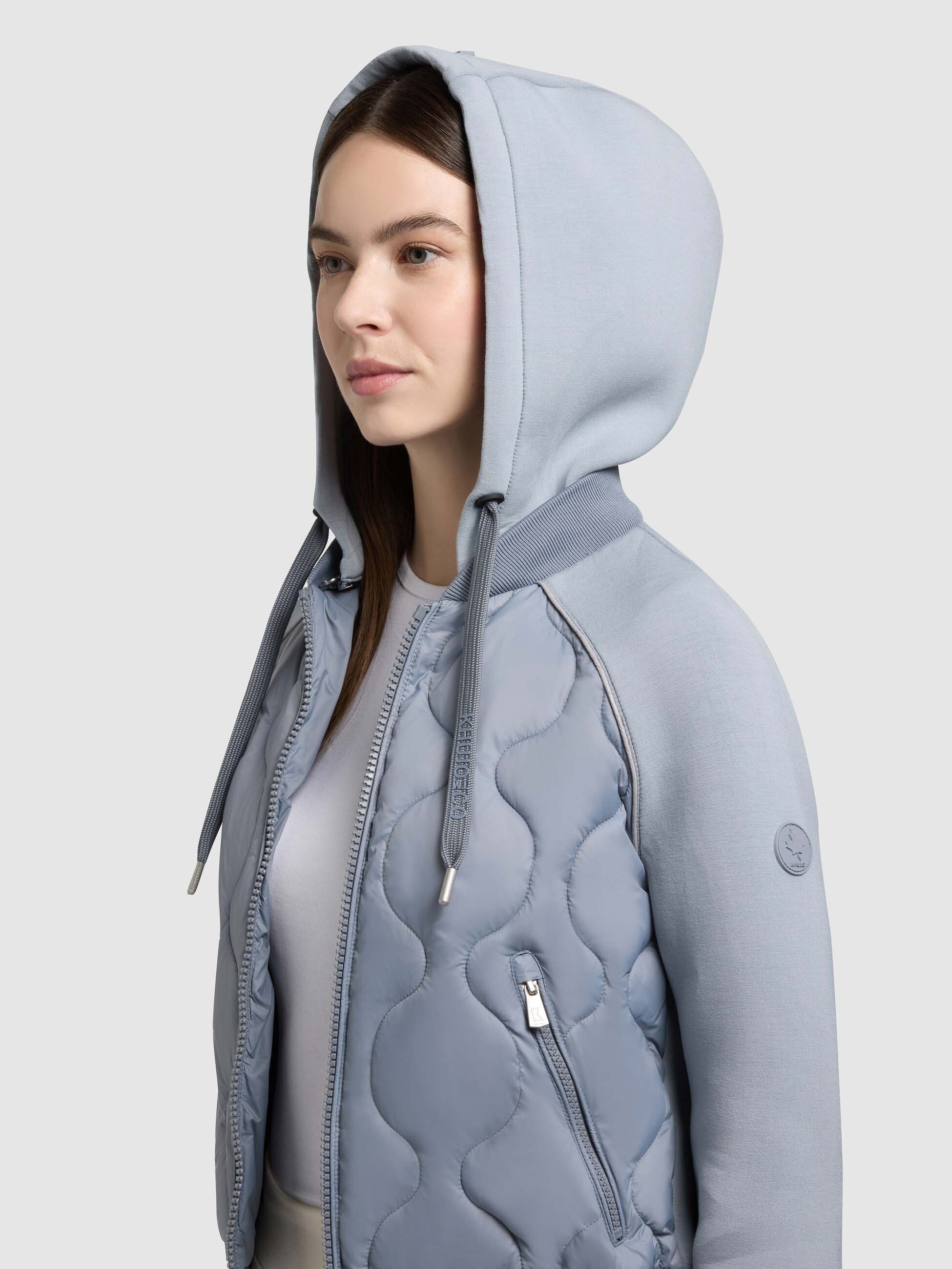 khujo Steppjacke »MALAYA« mit Kapuze