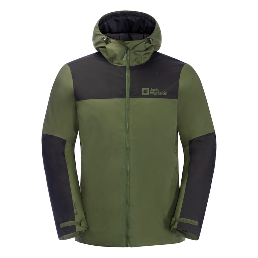 Jack Wolfskin Winterjacke »JASPER INS JKT M«, mit Kapuze