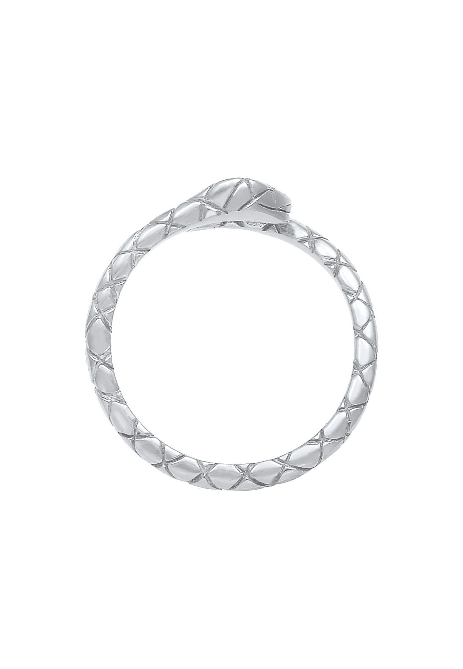 Elli Fingerring »Schlange Snake Verstellbar 925 Silber«