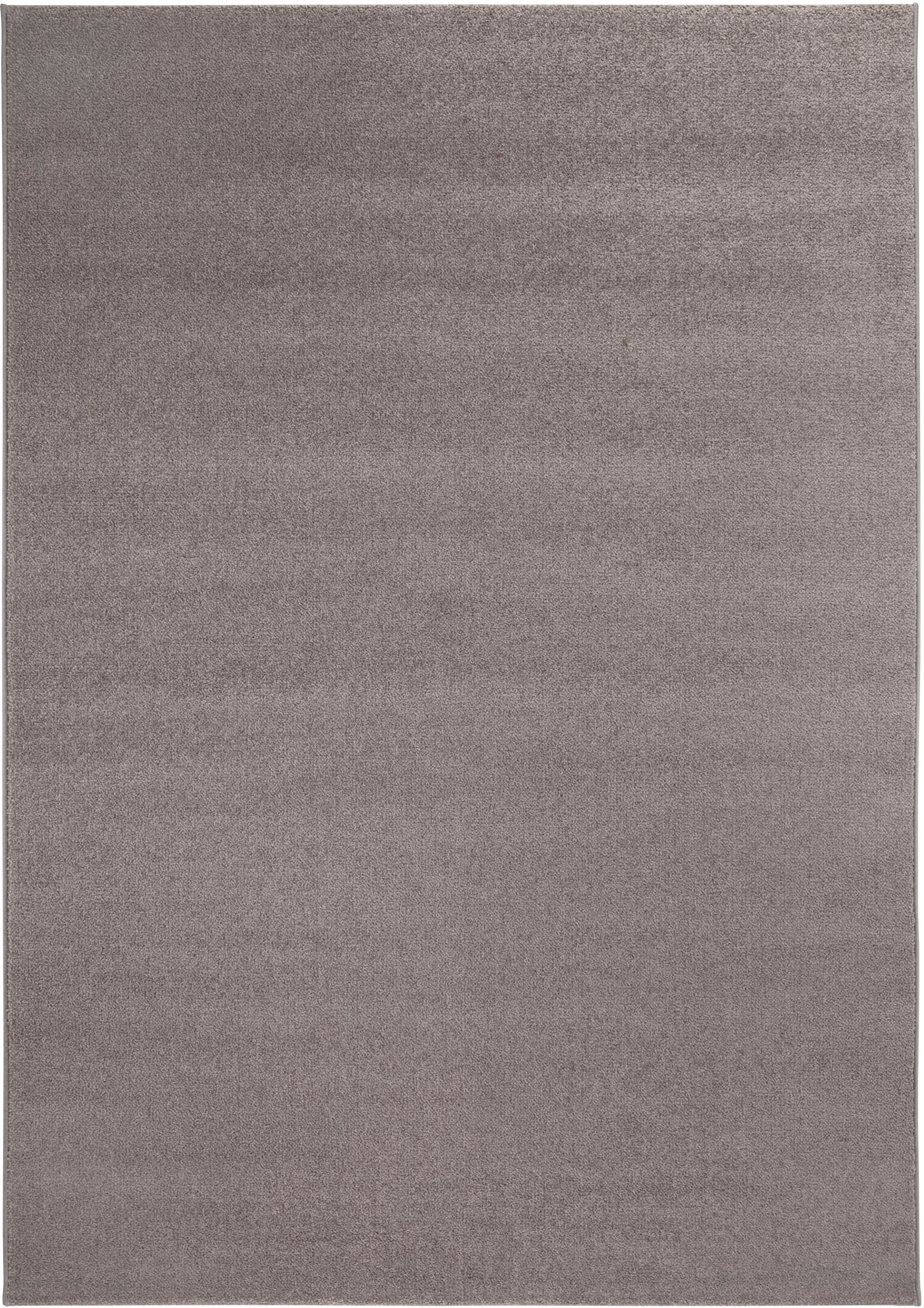 Teppich OTTO HOME "Feodora", beige, B:120cm H:11mm L:170cm, Polypropylen, Teppiche, Teppich, Kurzflor, Uni-Farben, ideal im Wohnzimmer & Schlafzimmer